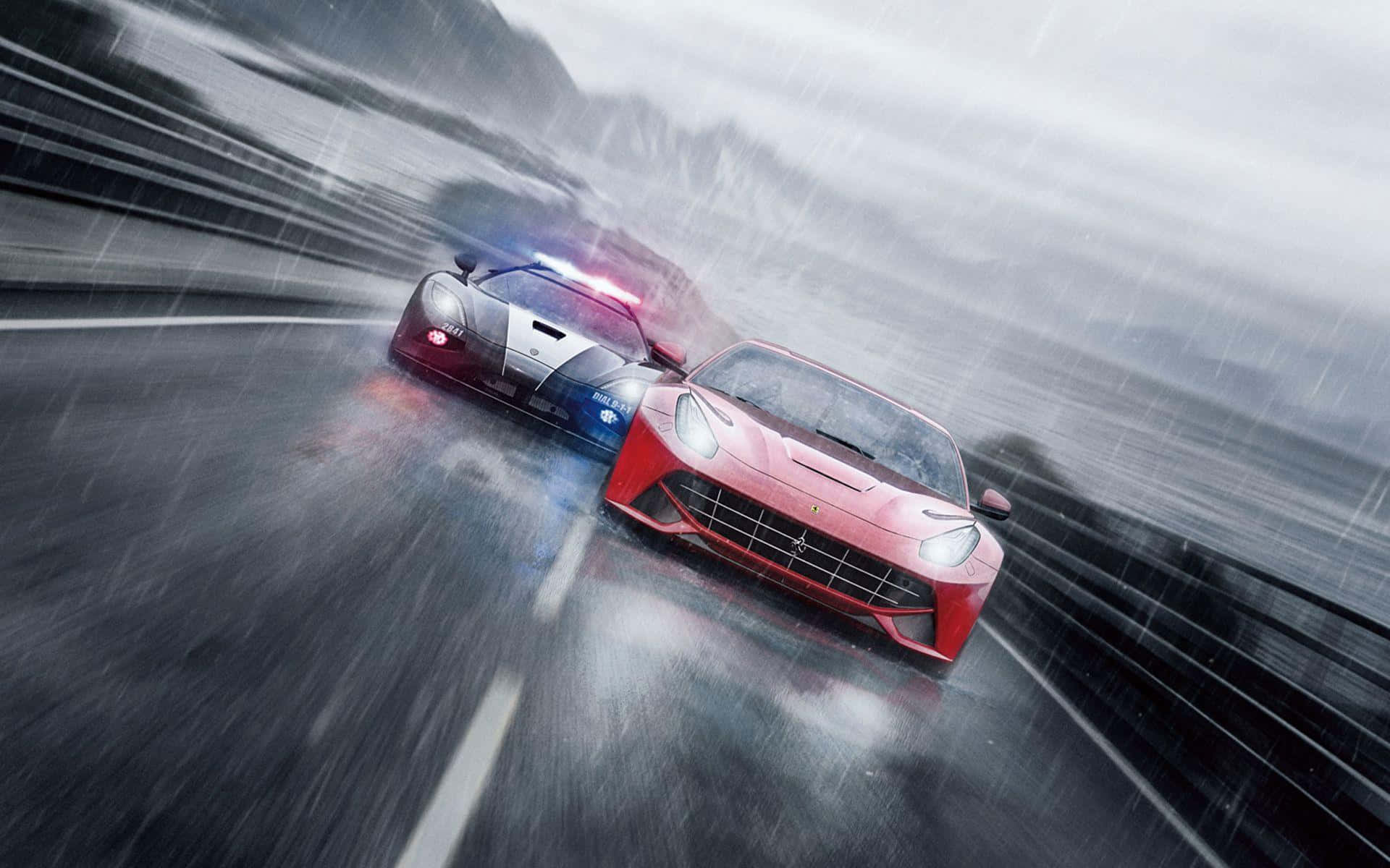 Nfs Rivals Ferrari Police Chase Background