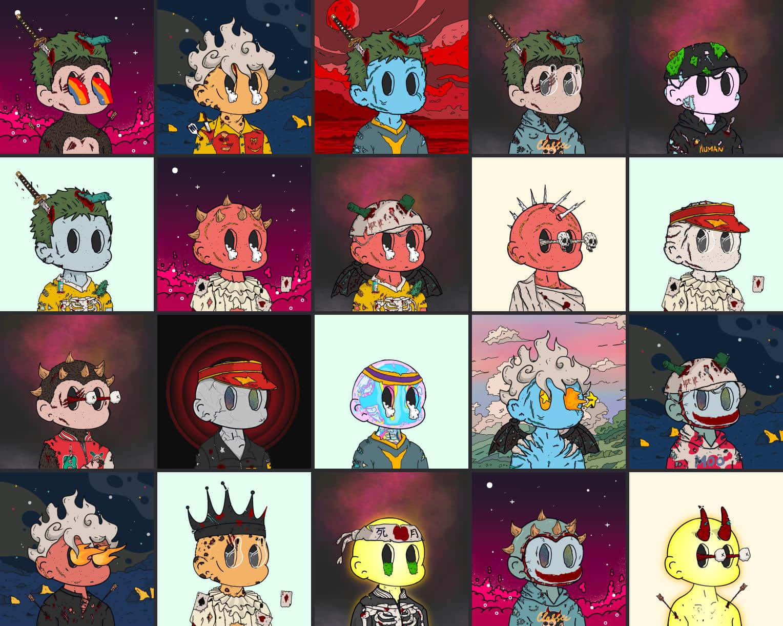 Nft I Love Pfp Background