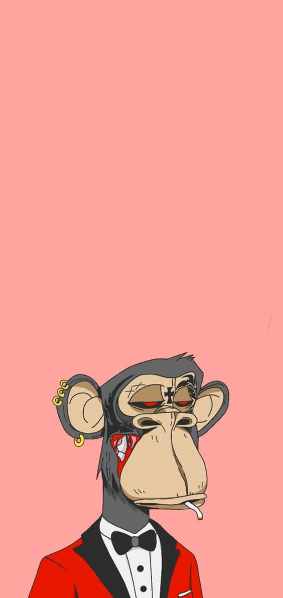 Nft Monkey With Piercings