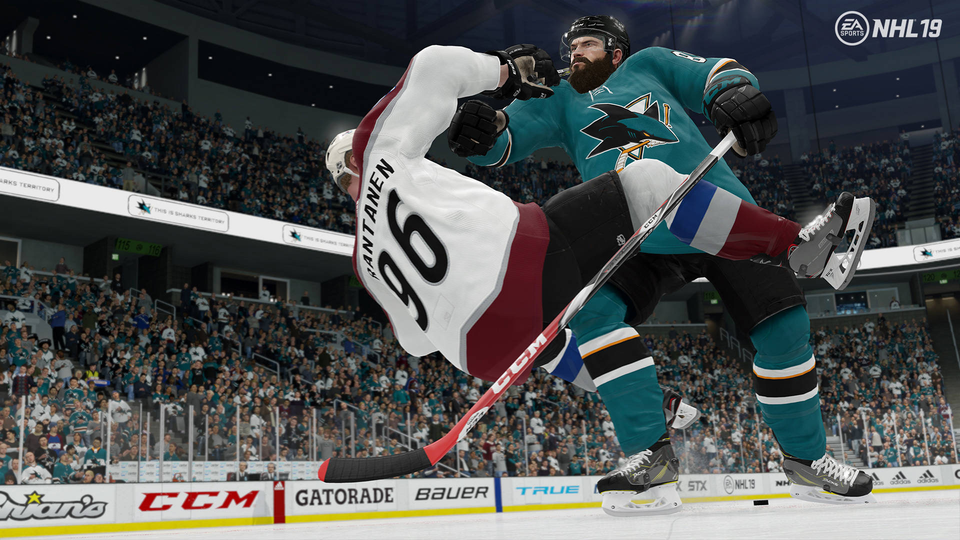 Nhl 19 Ice Hockey Official Video Game Background