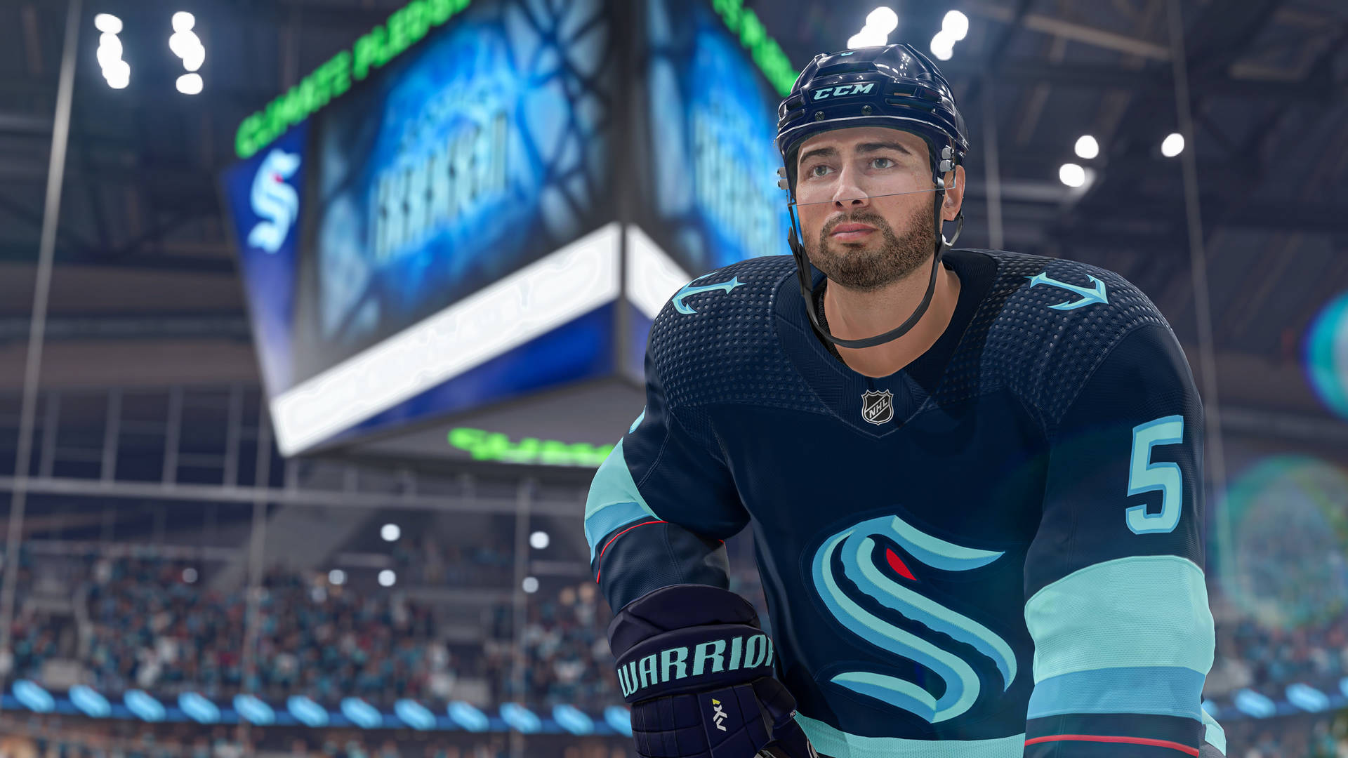 Nhl 22 Ice Hockey Official Video Game Background