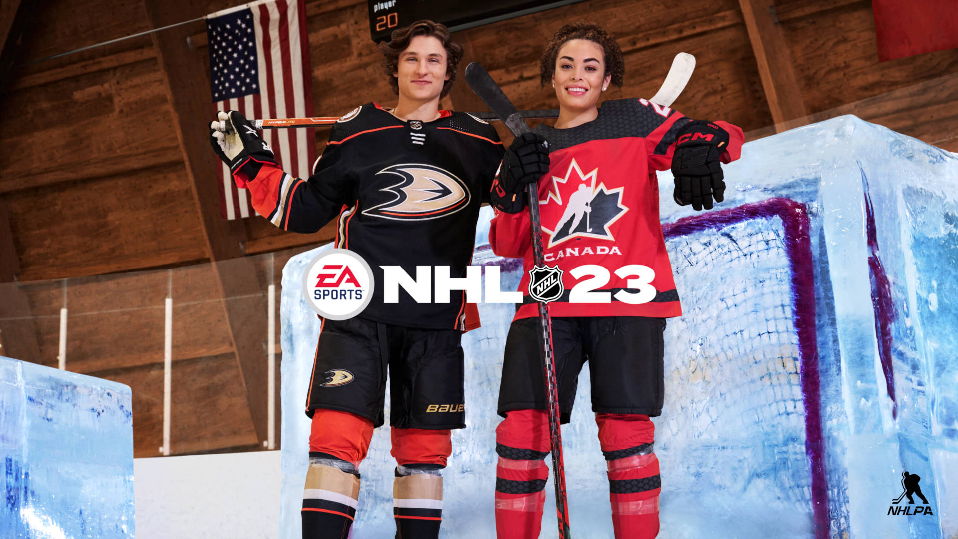 Nhl 23 Ea Sports Hockey Video Game Background