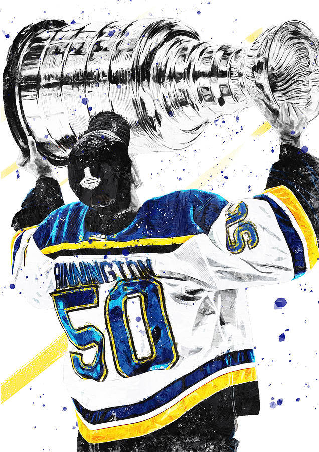 Nhl Championship Player Jordan Binnington Background