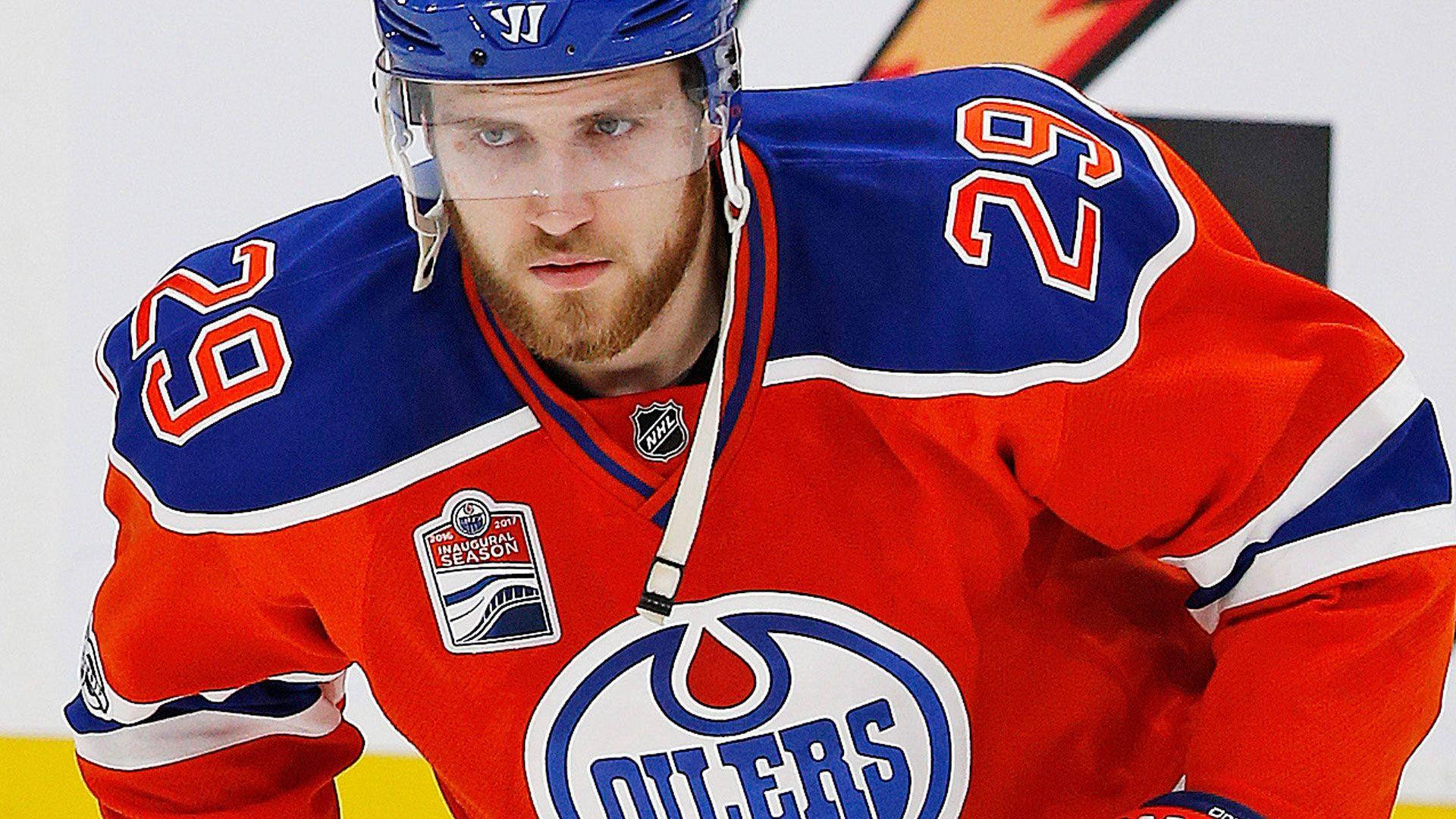 Nhl Edmonton Oilers Leon Draisaitl Background