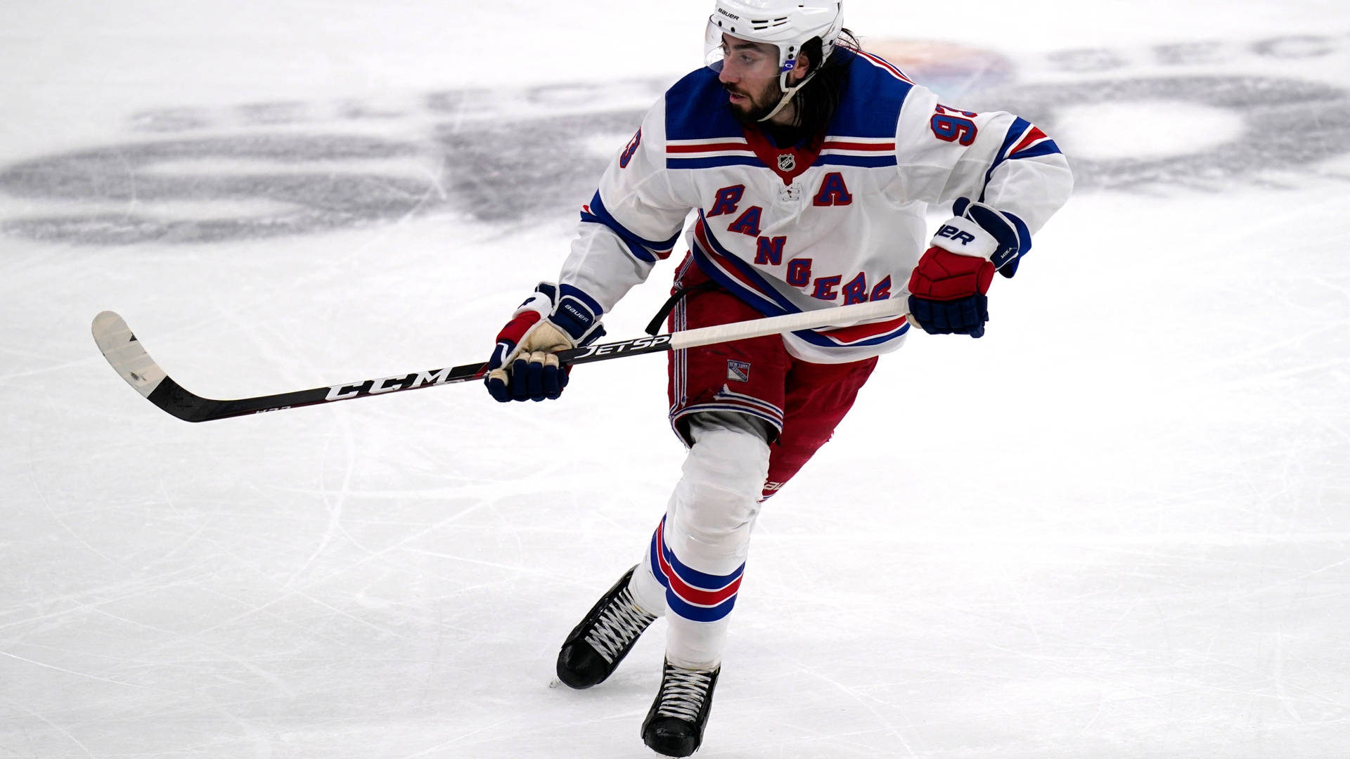 Nhl Game New York Rangers Mika Zibanejad