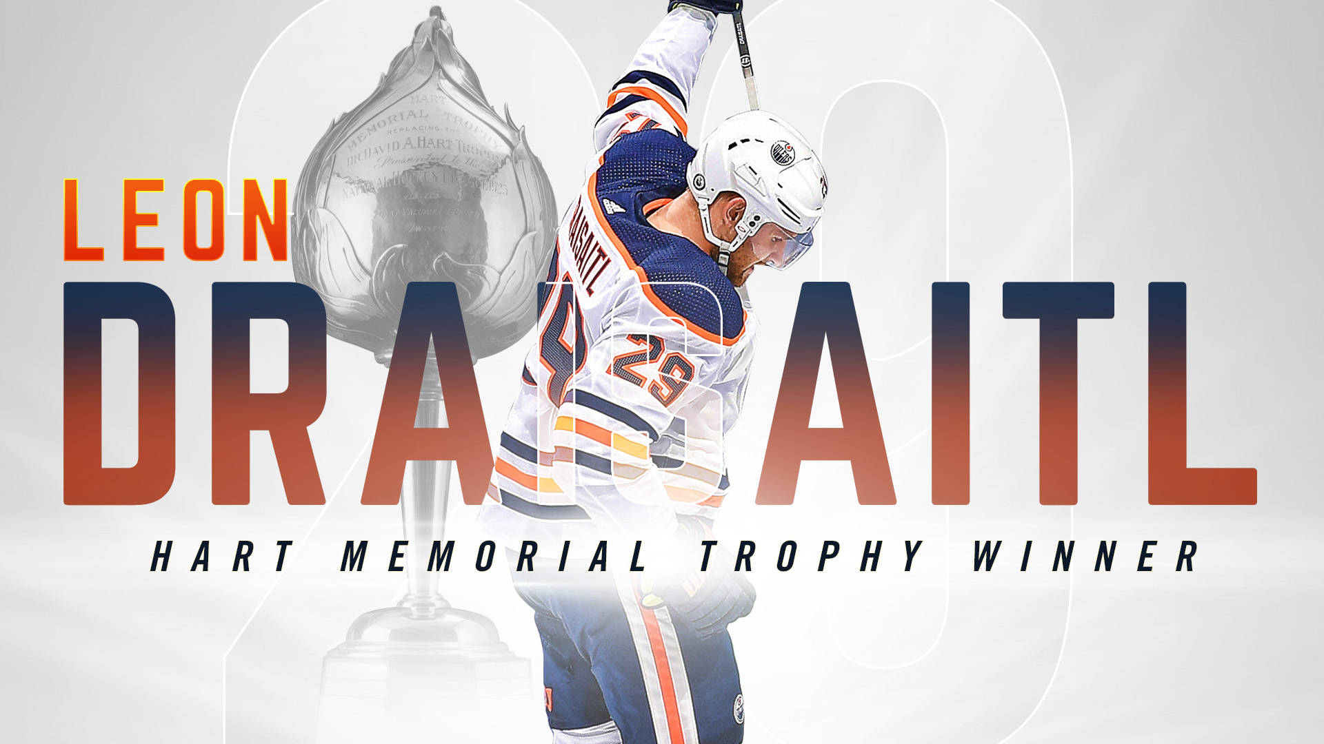 Nhl Leon Draisaitl Hart Memorial Trophy Background