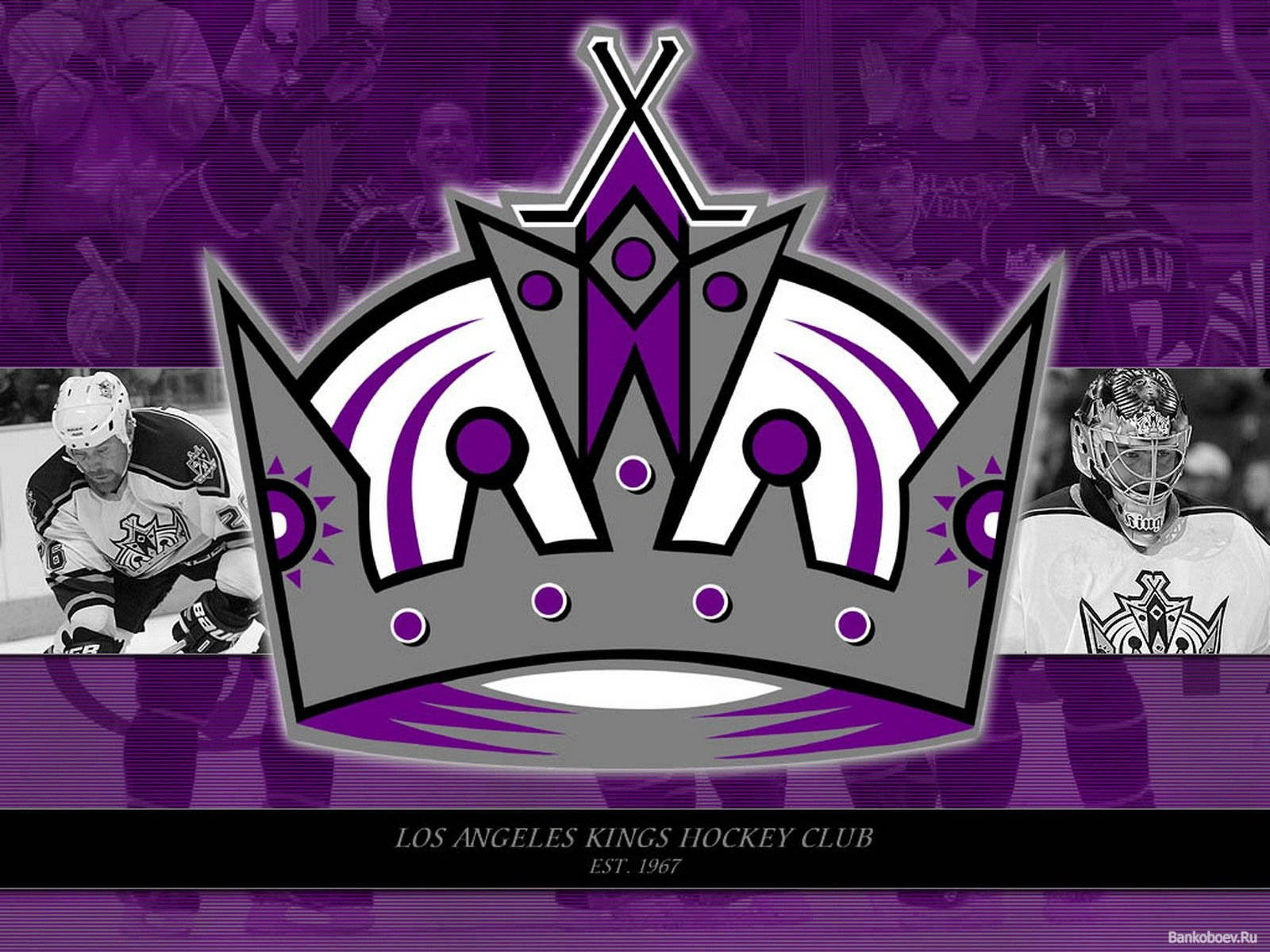 Nhl Los Angeles Kings Logo Background