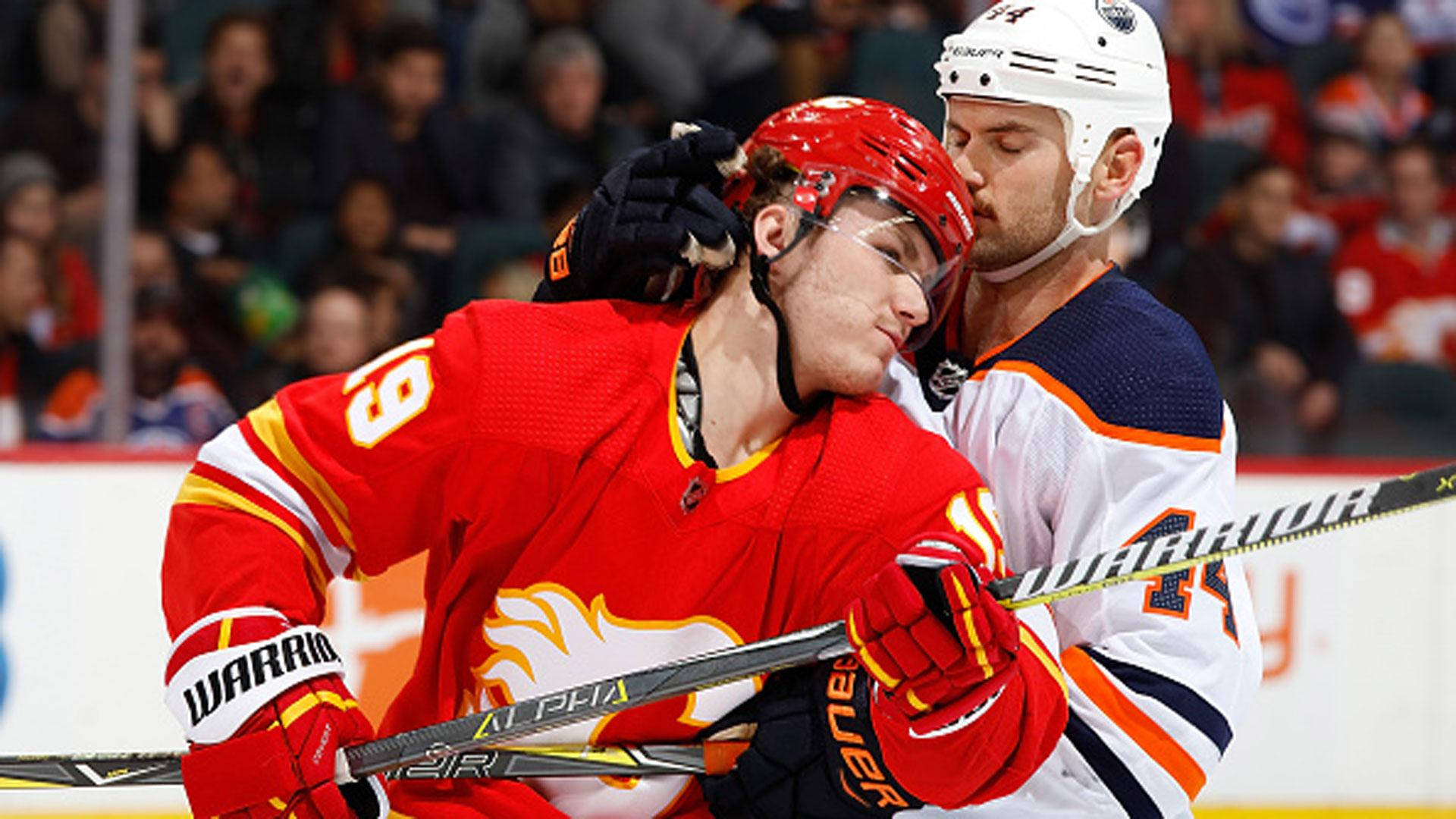 Nhl Matthew Tkachuk And Zack Kassian Matchup