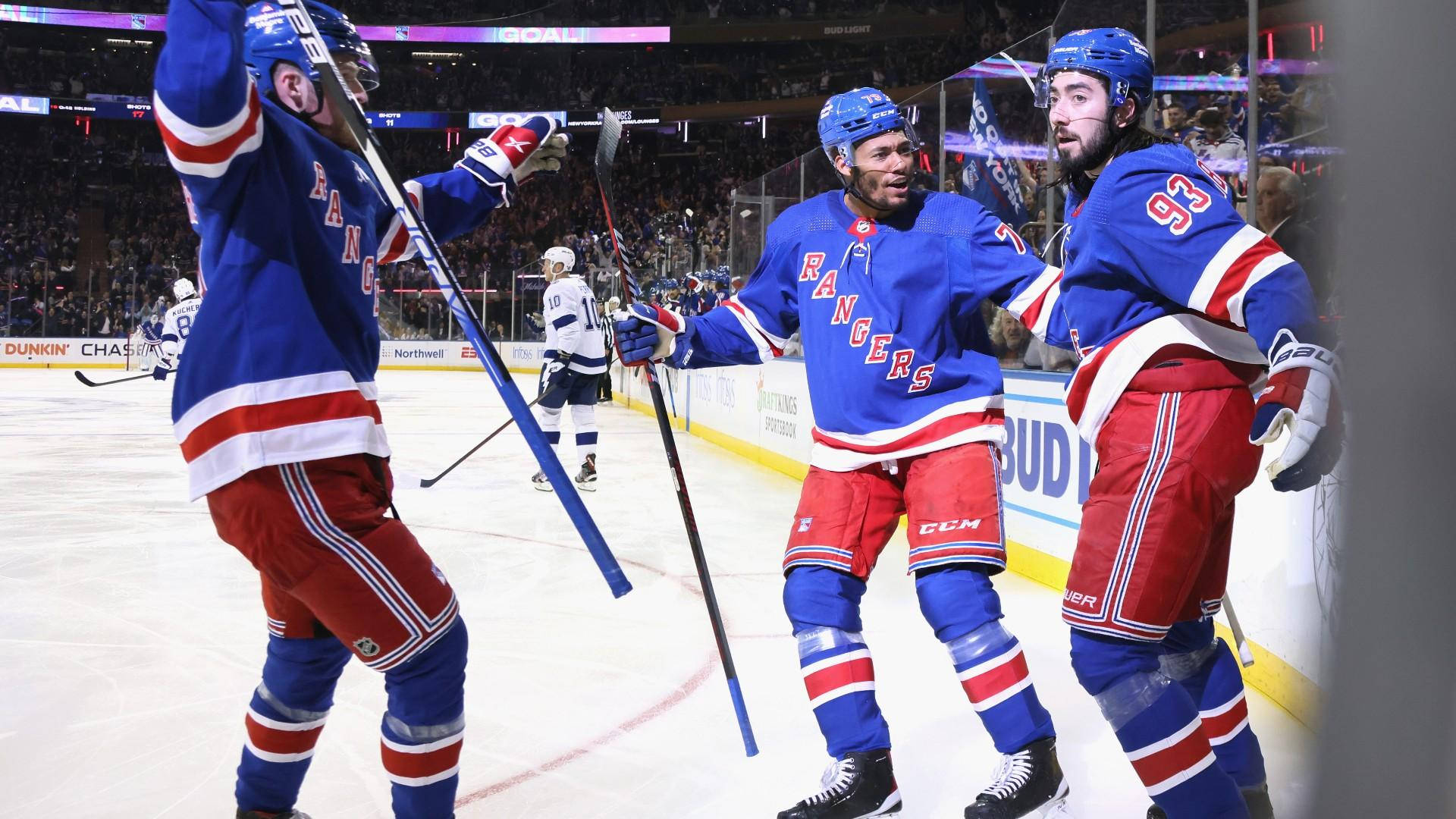 Nhl Mika Zibanejad Lightning Vs Rangers