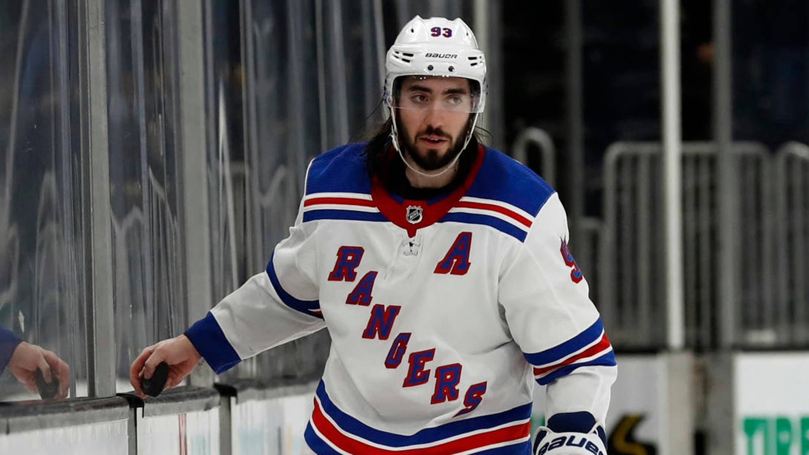 Nhl Mika Zibanejad New York Rangers Center Player Background