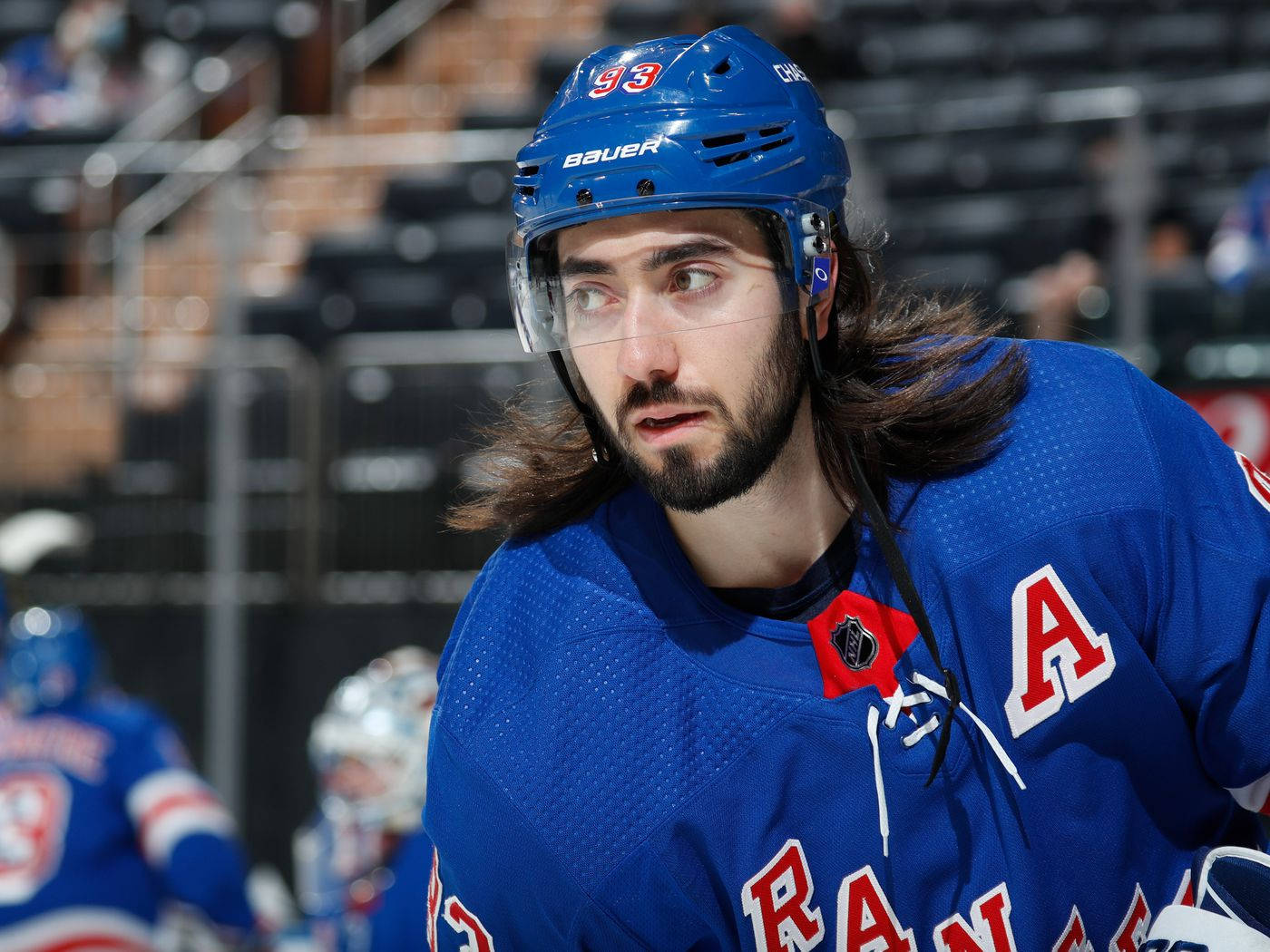 Nhl New York Rangers No. 93 Mika Zibanejad