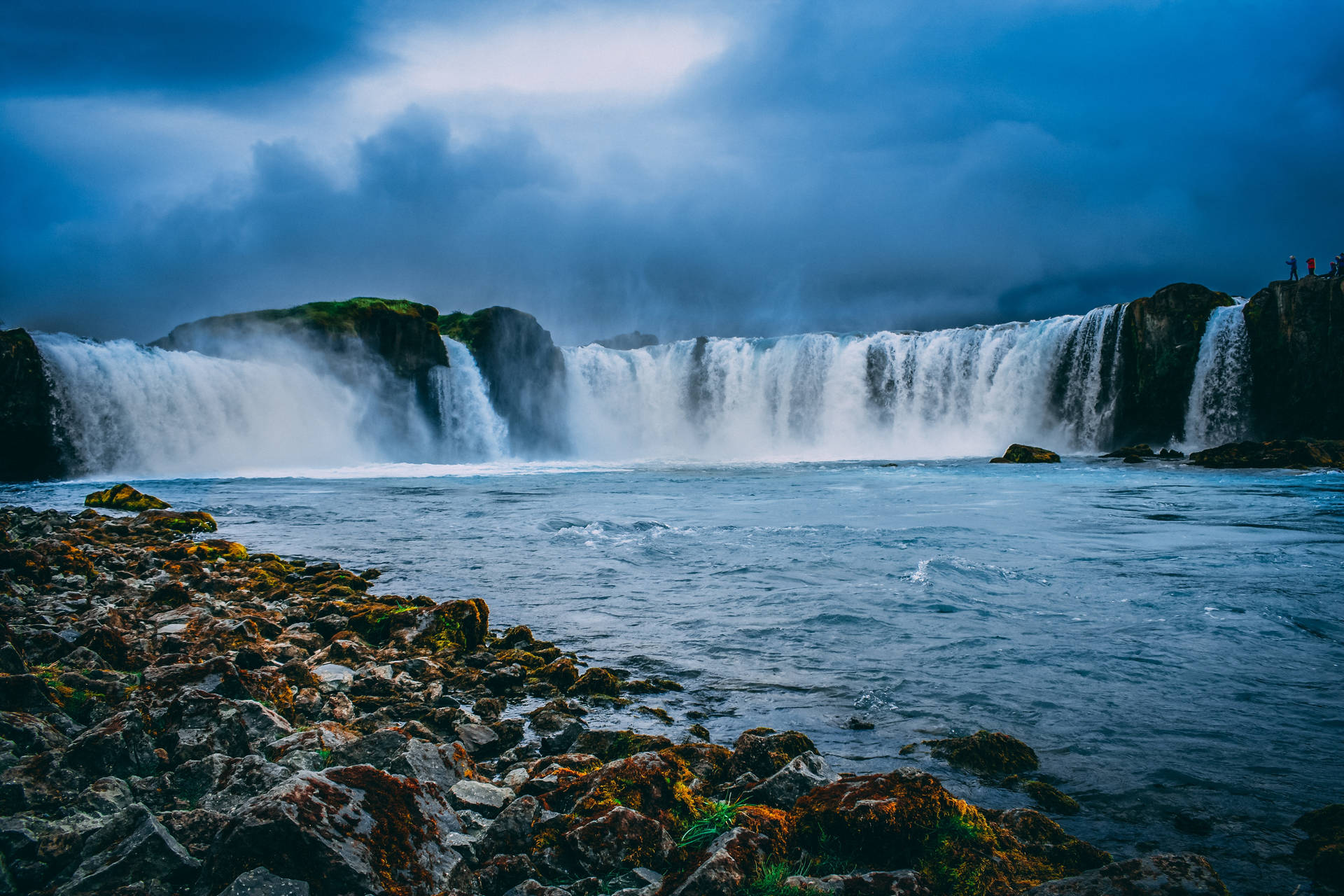 Niagara Falls Of The Iceland Background