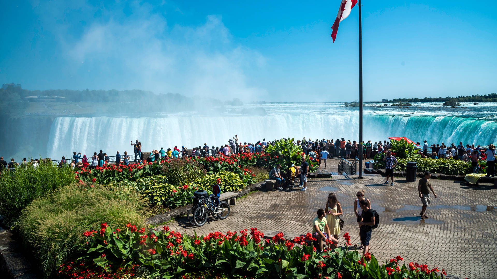 Niagara Falls Table Rock Welcome Centre Background