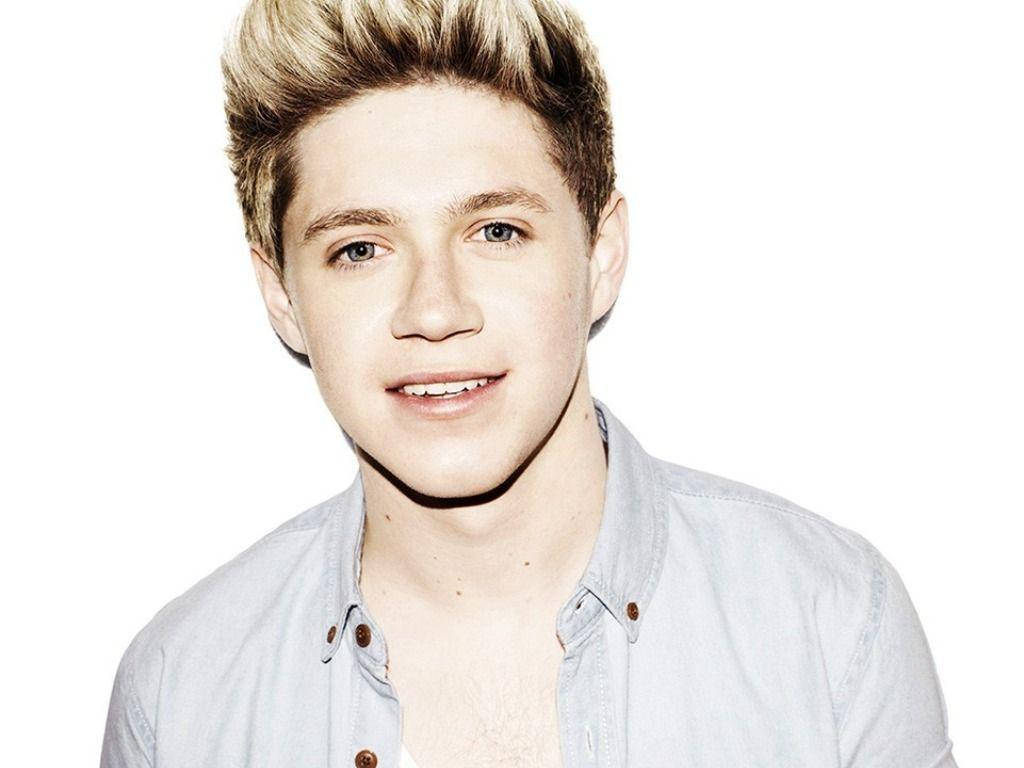 Niall Horan Unbuttoned Shirt Background