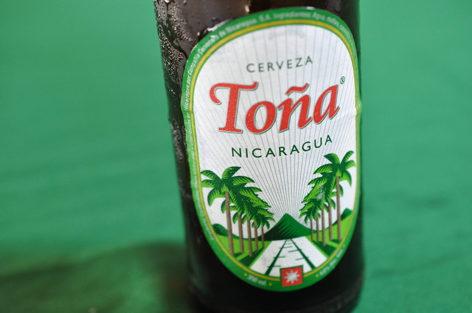 Nicaragua Famous Cerveza Background