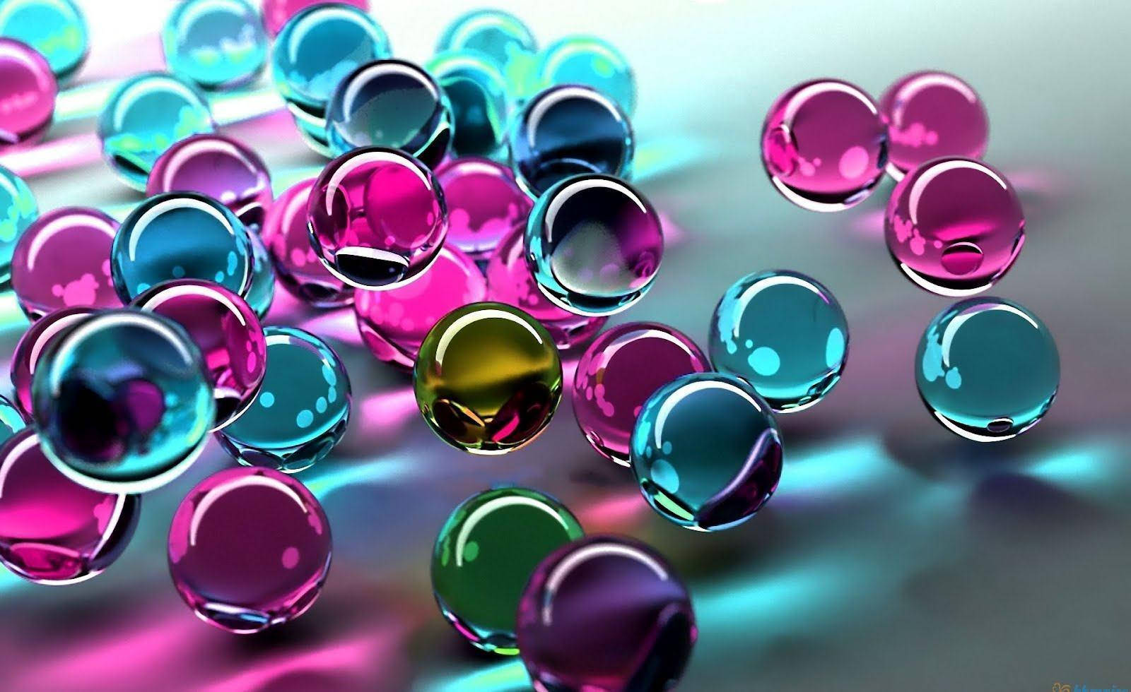 Nice Colorful Marbles
