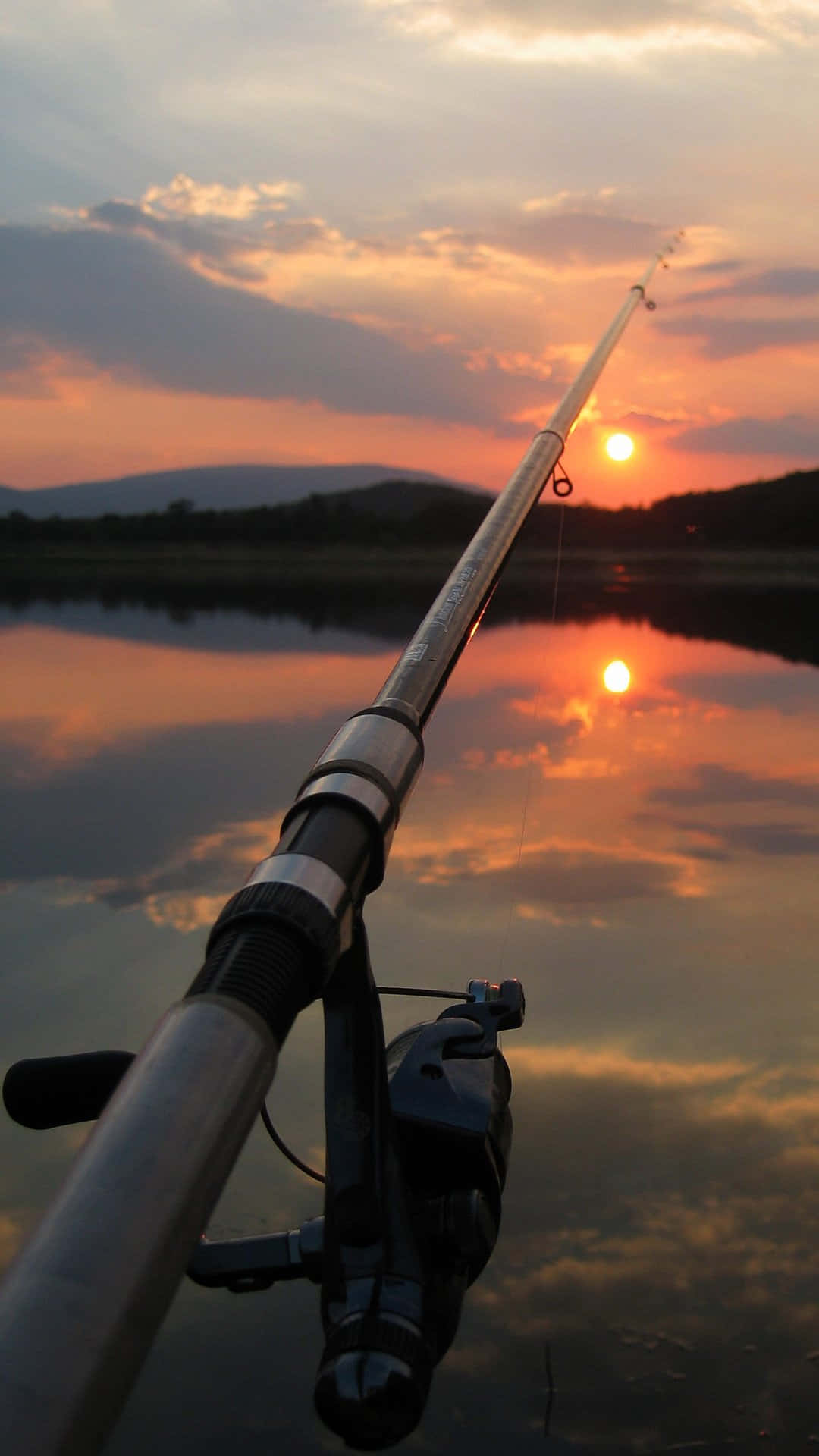 Nice Fishing Phone Screensaver Background