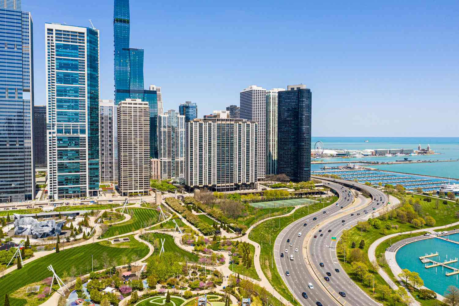 Nice Landscapes In Chicago, Illinois