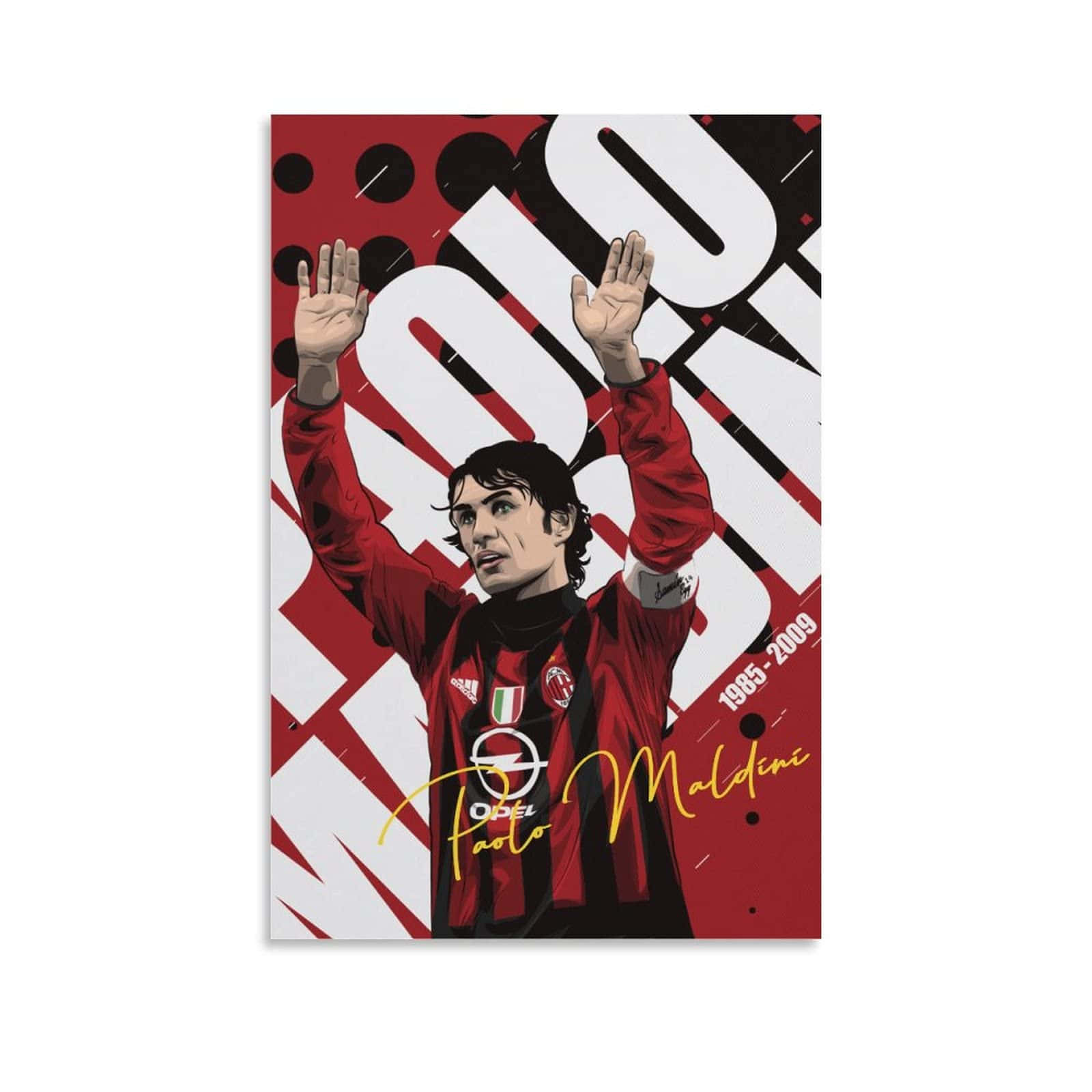 Nice Portrait Edit Paolo Maldini Background