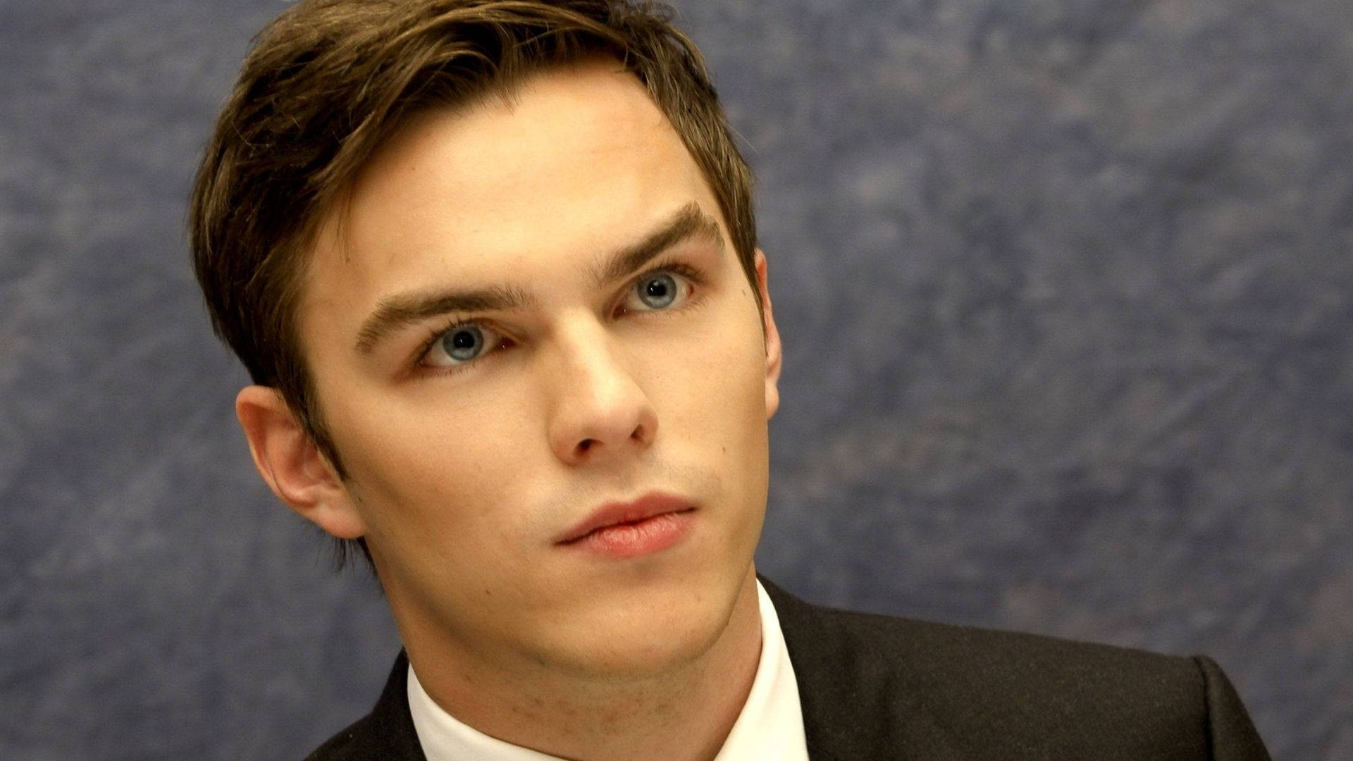 Nicholas Hoult Deadly Glare Background