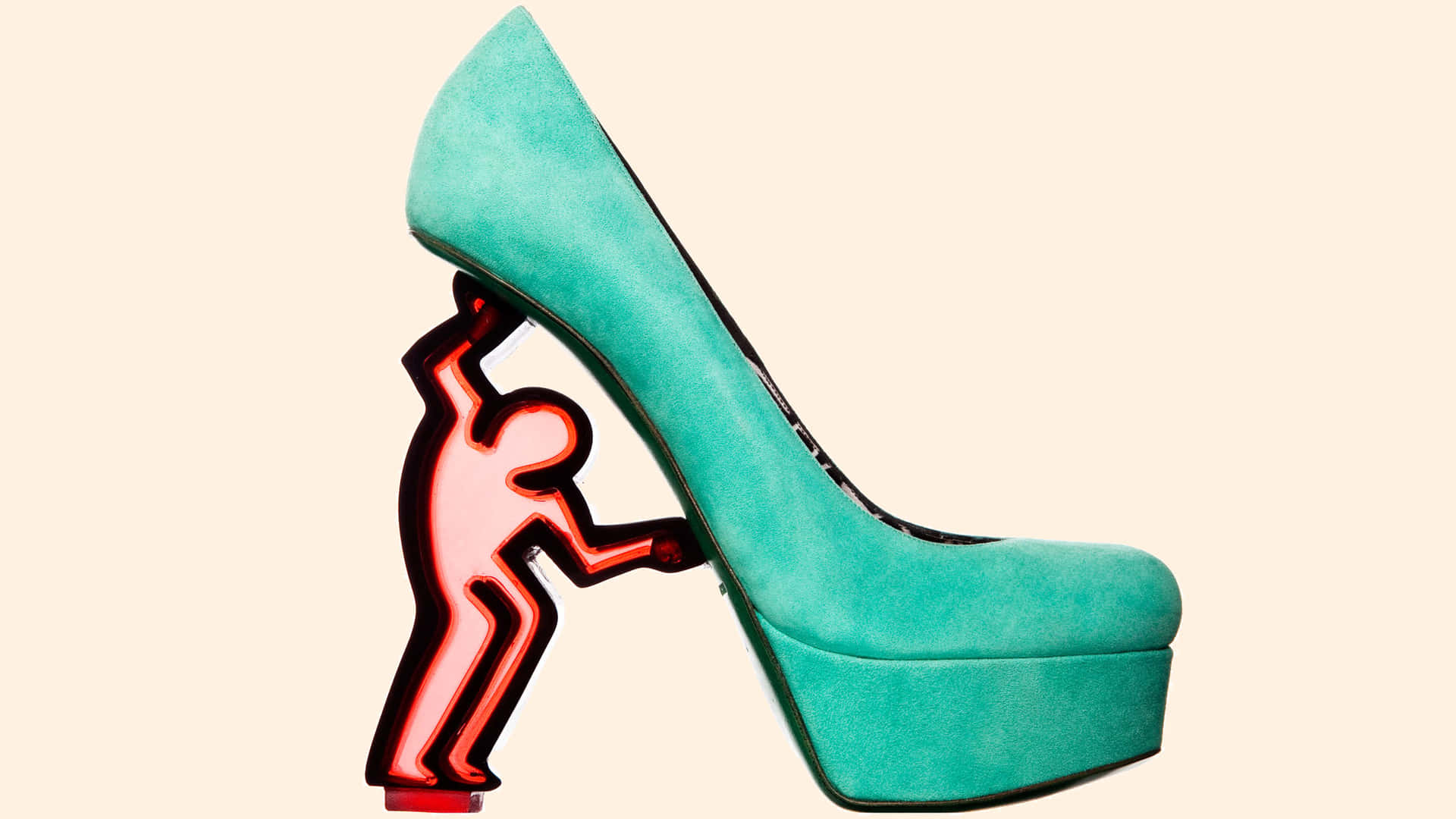 Nicholas Kirkwood X Keith Haring Shoe Background