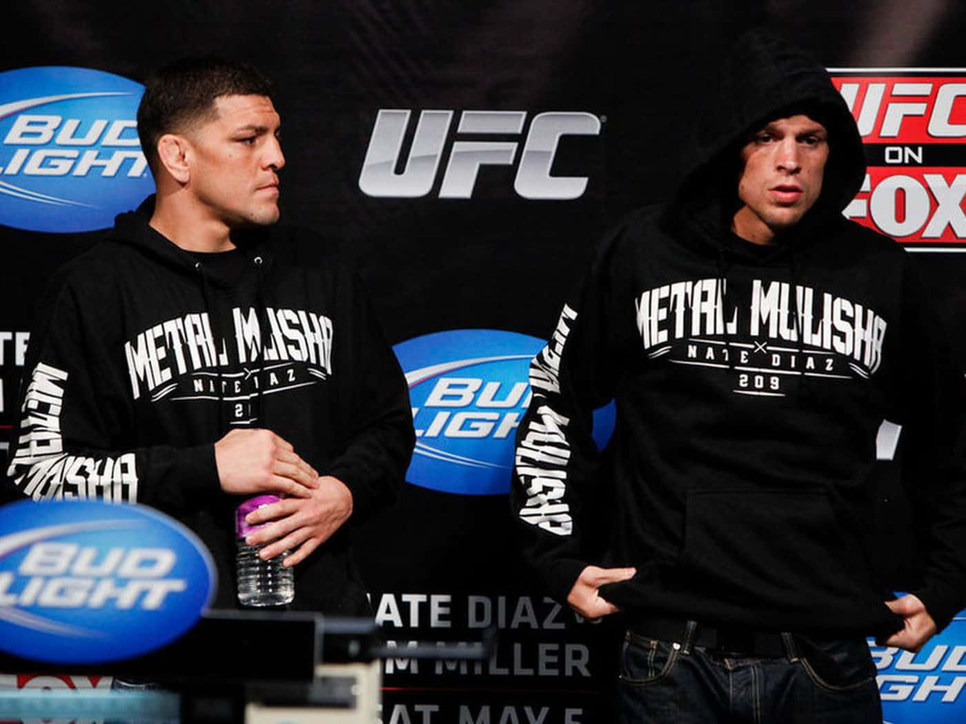 Nick And Nate Diaz, Mma Champions Background