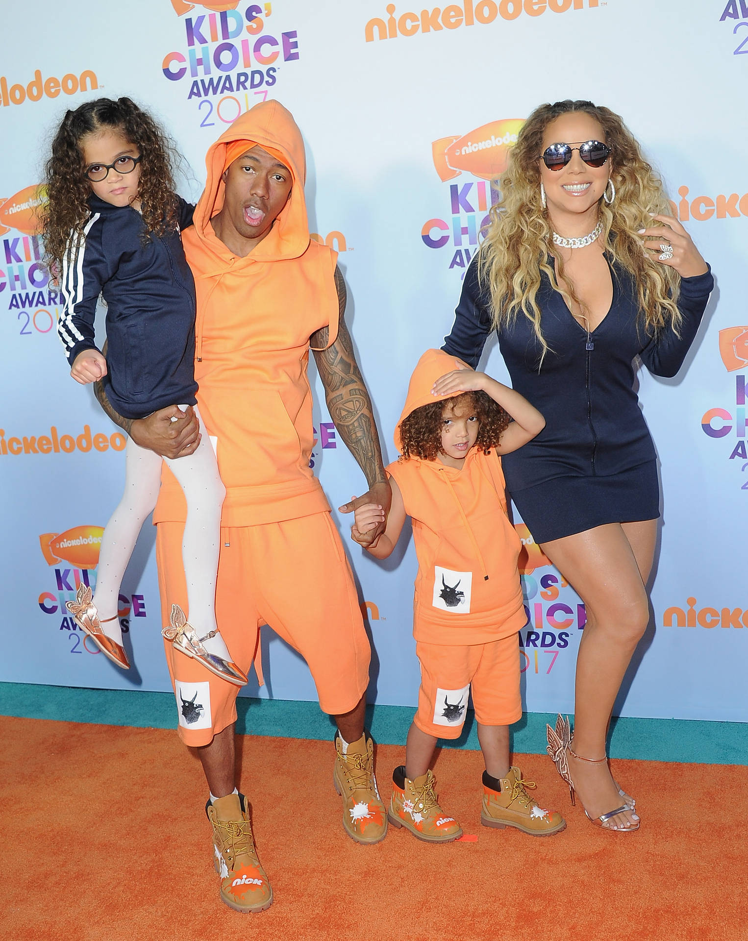 Nick Cannon During Nickelodeon Awards Background