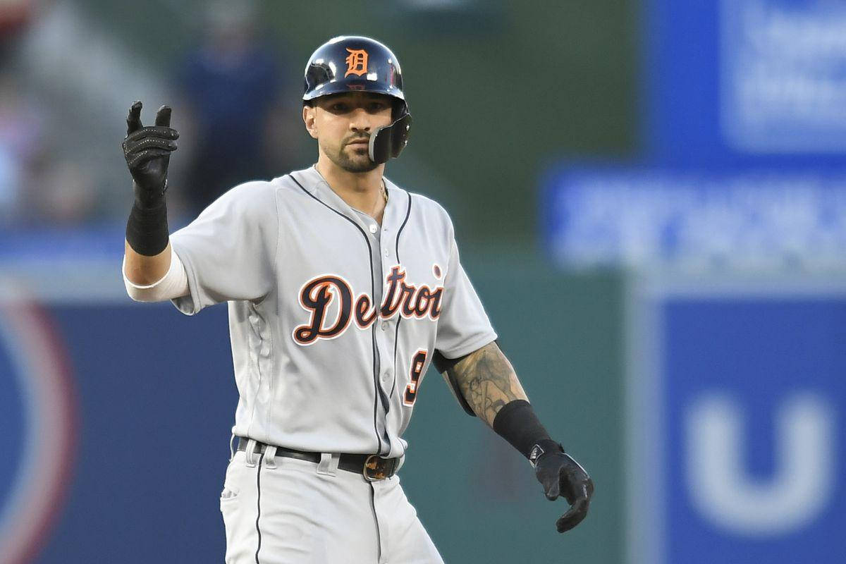 Nick Castellanos Raises A Hand