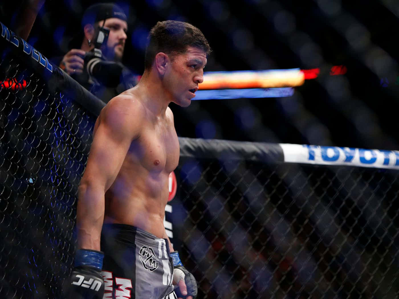 Nick Diaz Inside The Cage Background