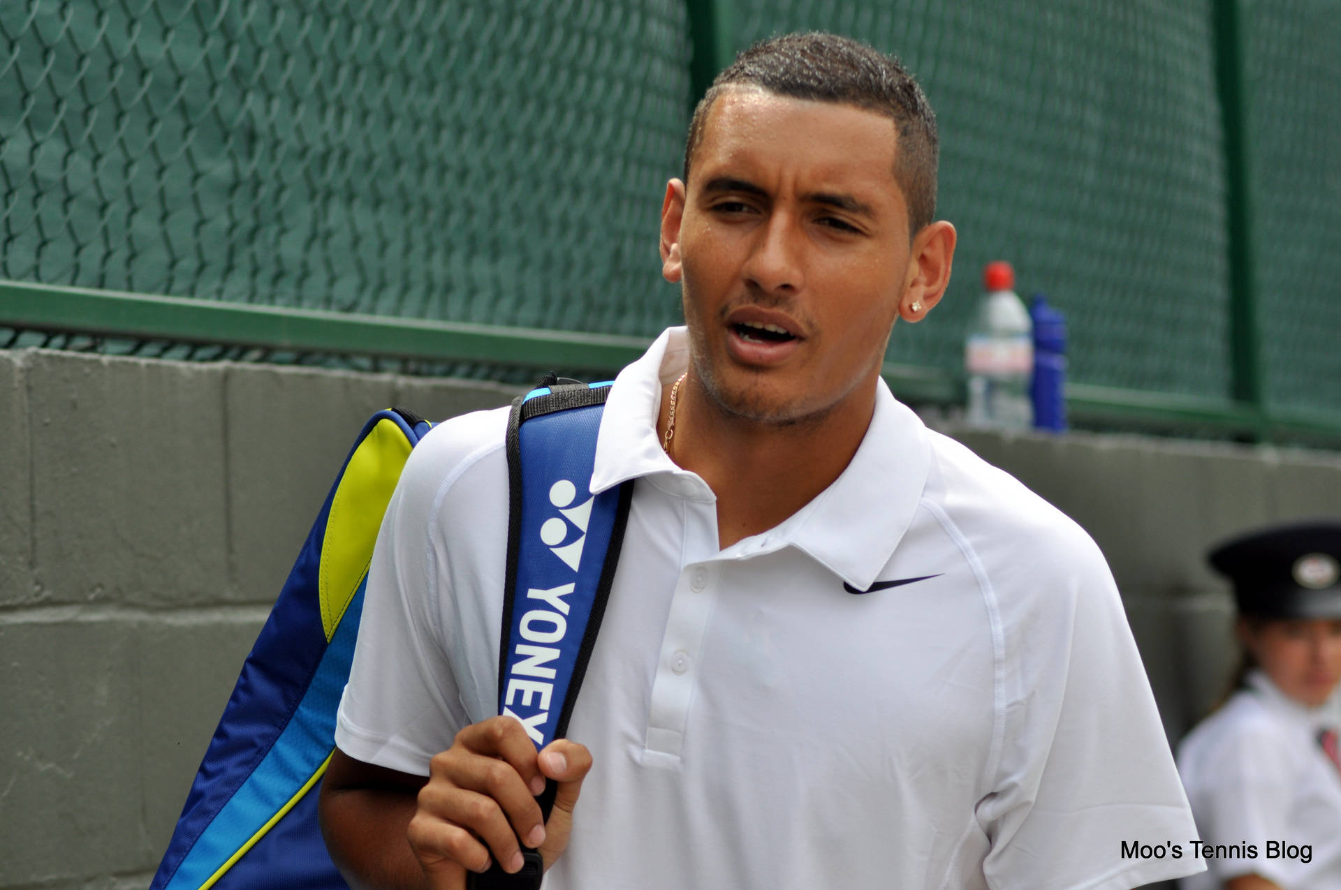 Nick Kyrgios After Game Snapshot Background