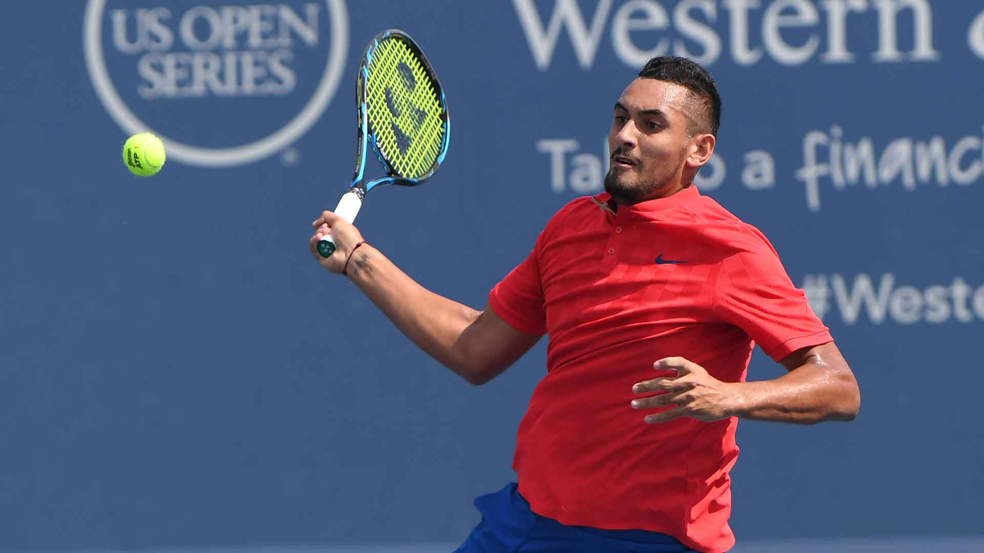 Nick Kyrgios Us Open Series Background