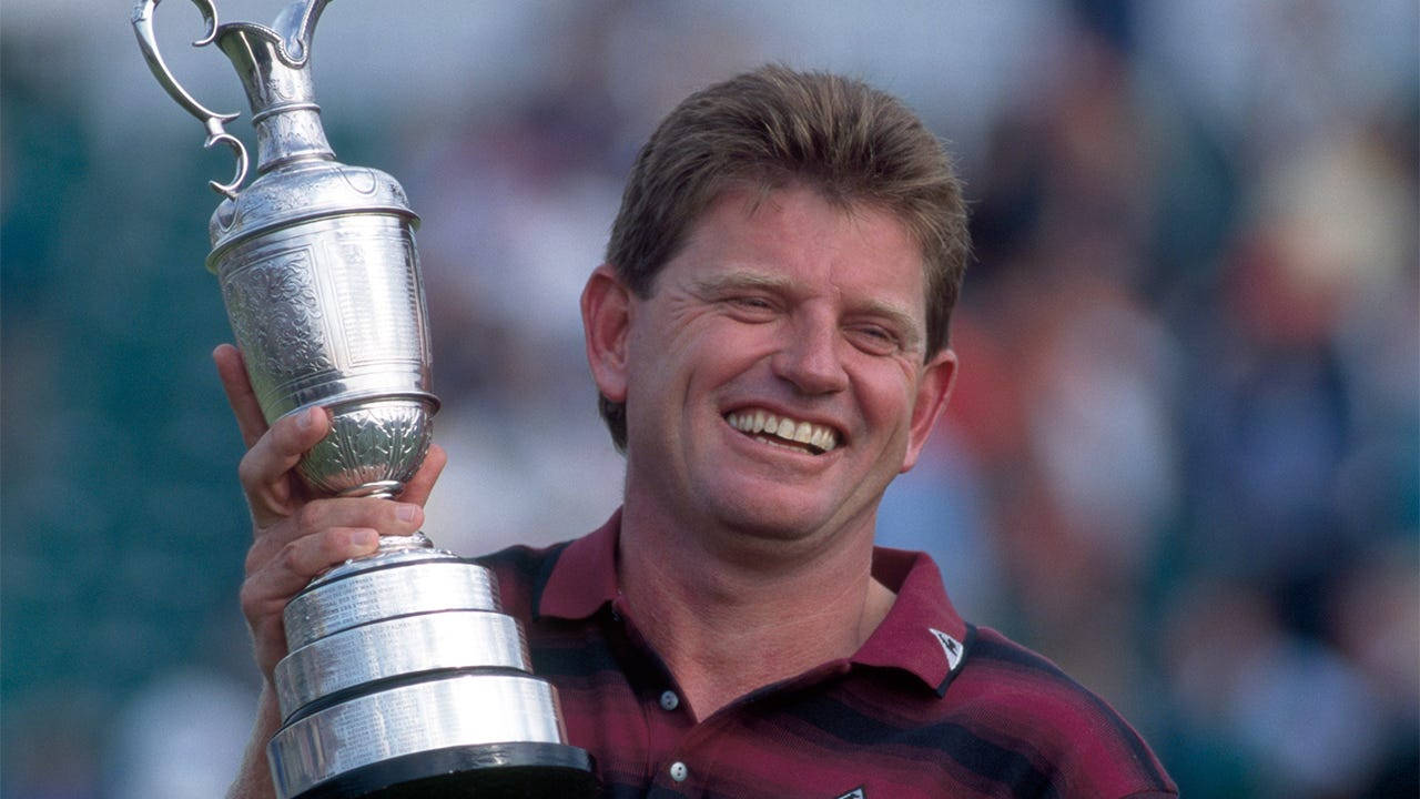 Nick Price Golf Trophy Background