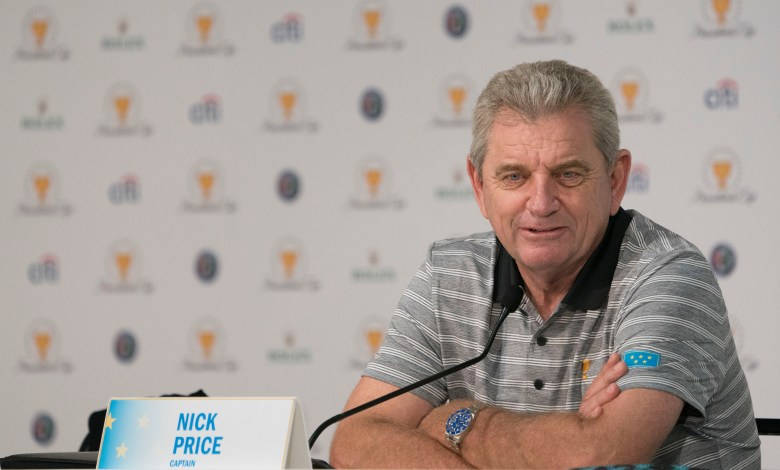 Nick Price Media Interview Background