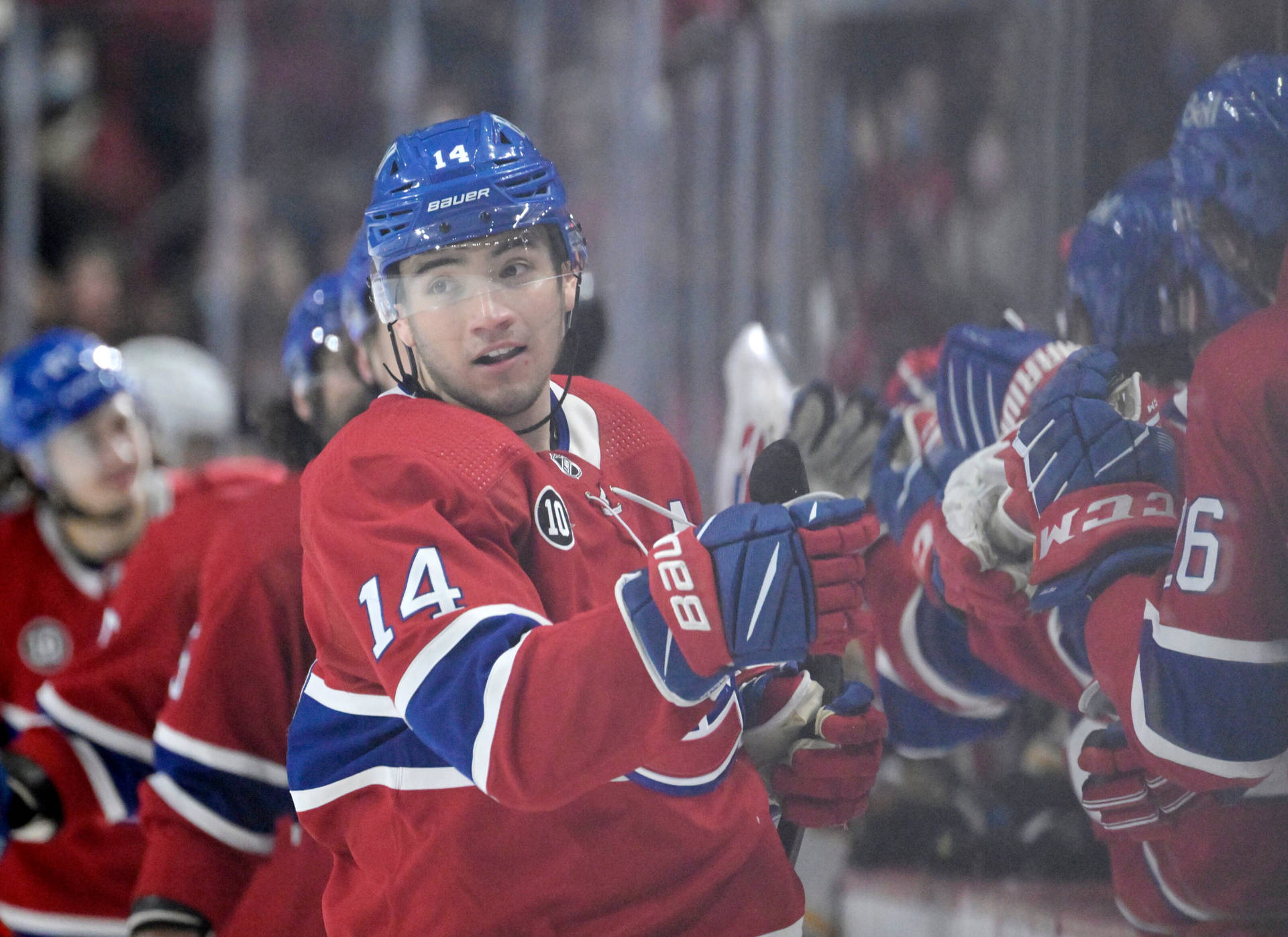 Nick Suzuki Montreal Canadiens Vs New York Rangers