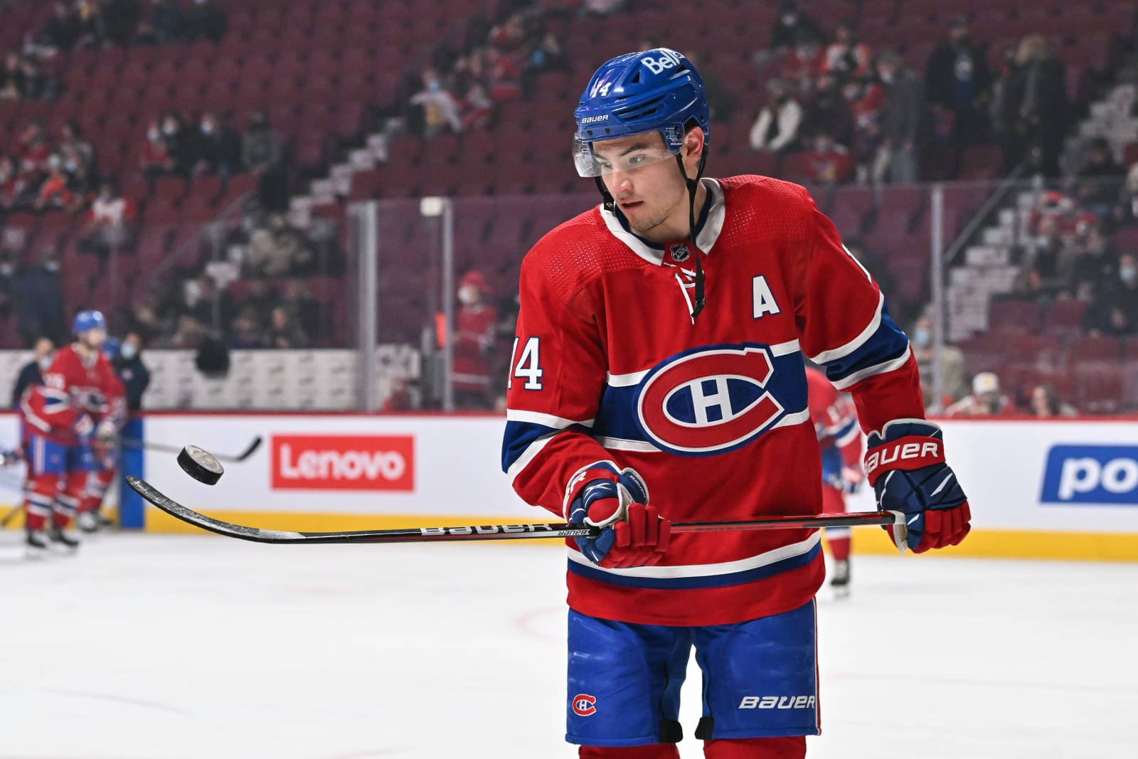 Nick Suzuki Montreal Canadiens Vs St. Louis Blues Background