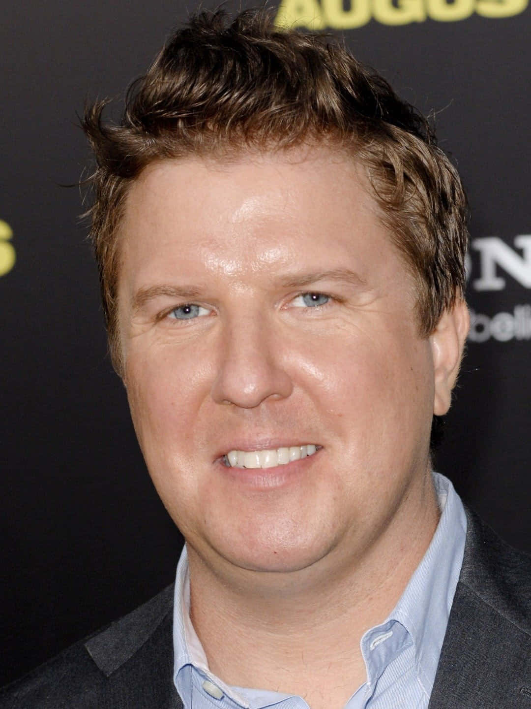 Nick Swardson Looking Serious Background