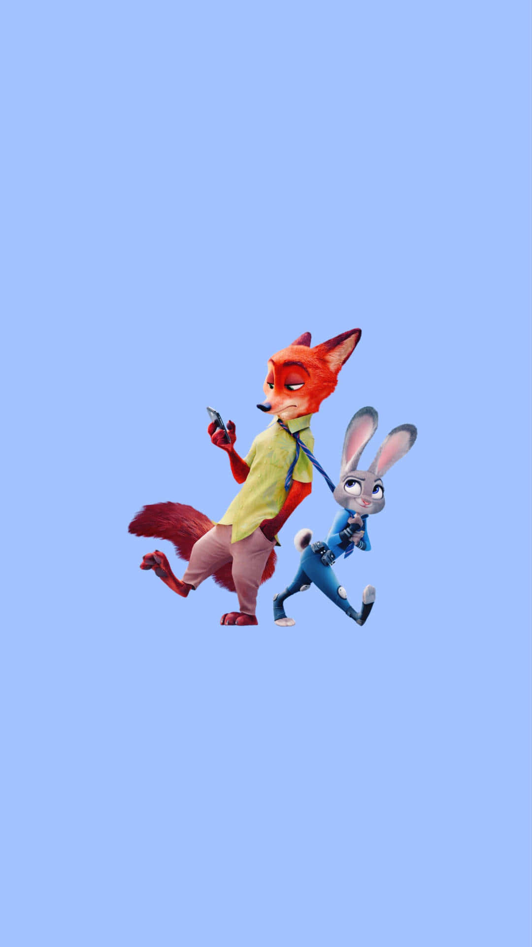 Nick Wildeand Judy Hopps Zootopia Characters Background