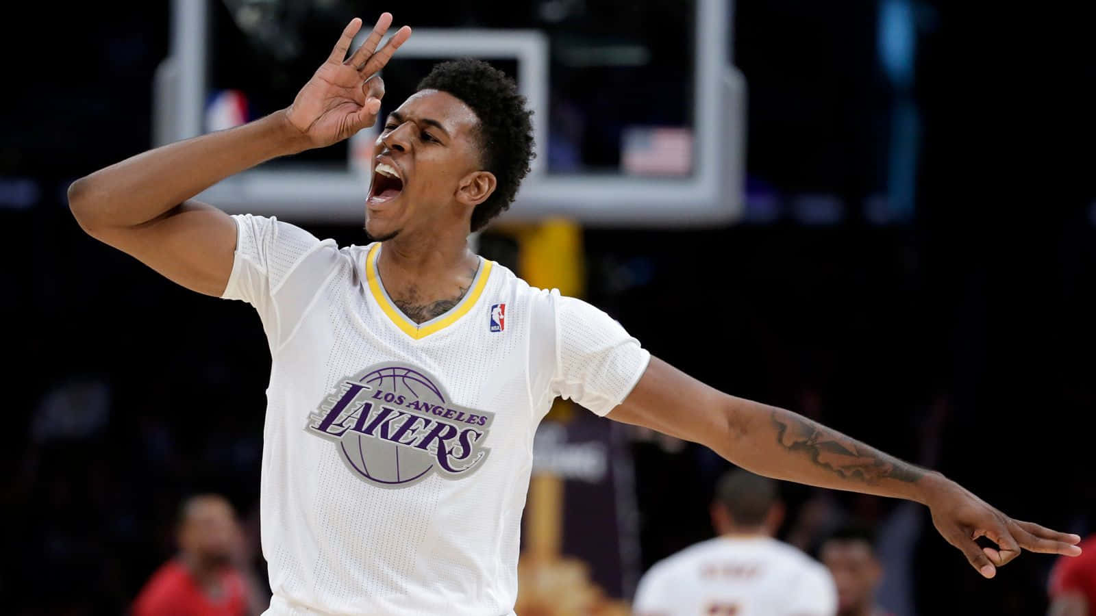 Nick Young Is Shouting Background
