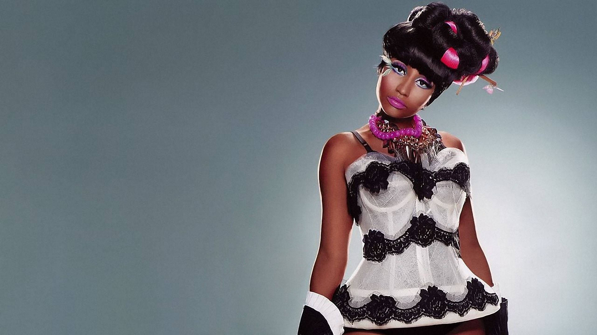 Nicki Minaj Doll Outfit Background