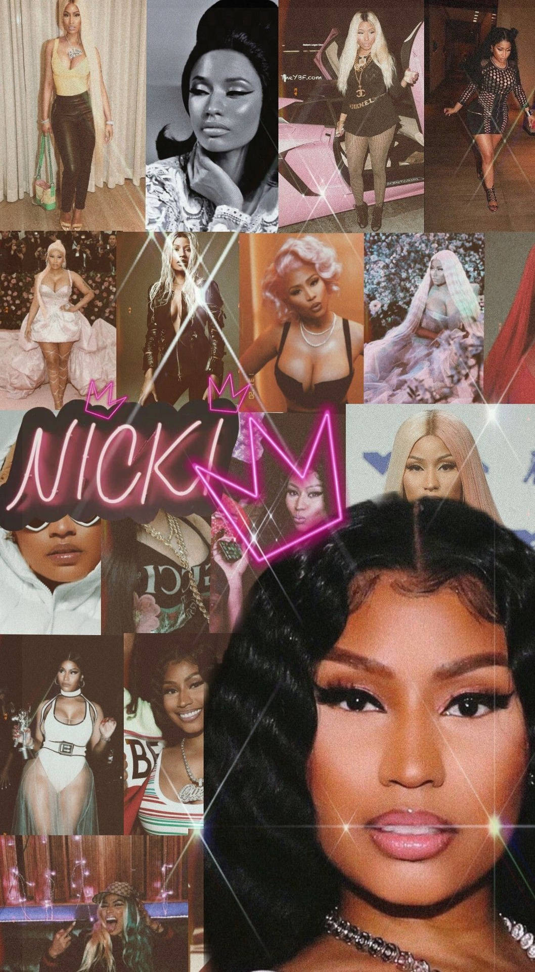 Nicki Minaj Fan Art Background
