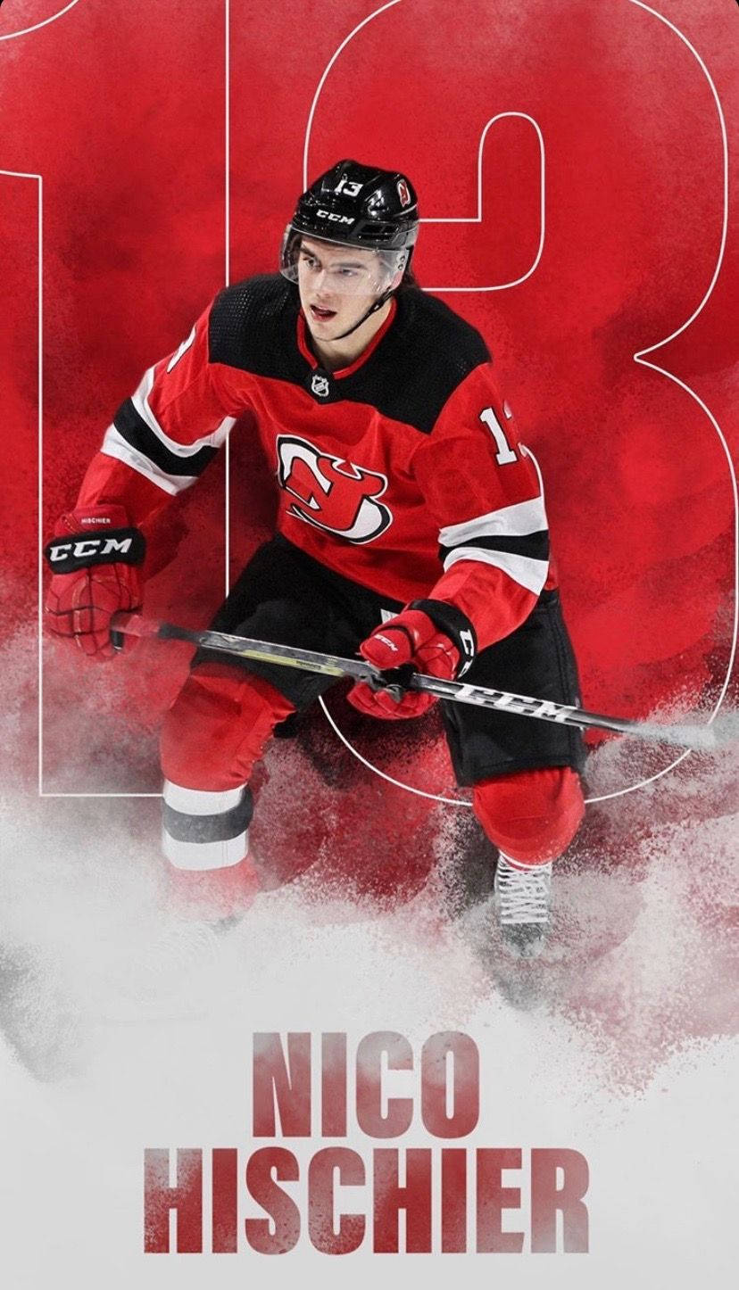 Nico Hischier Number Thirteen Background