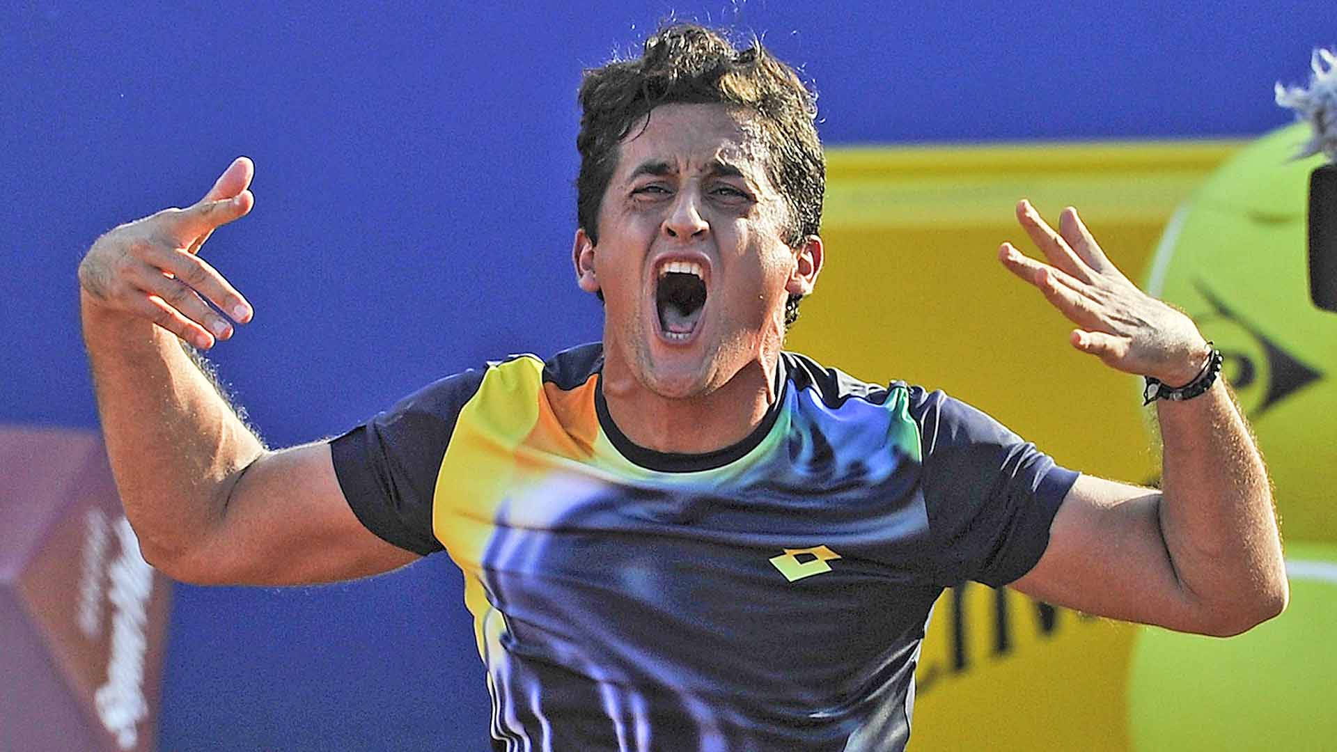 Nicolas Almagro Shouting In Joy