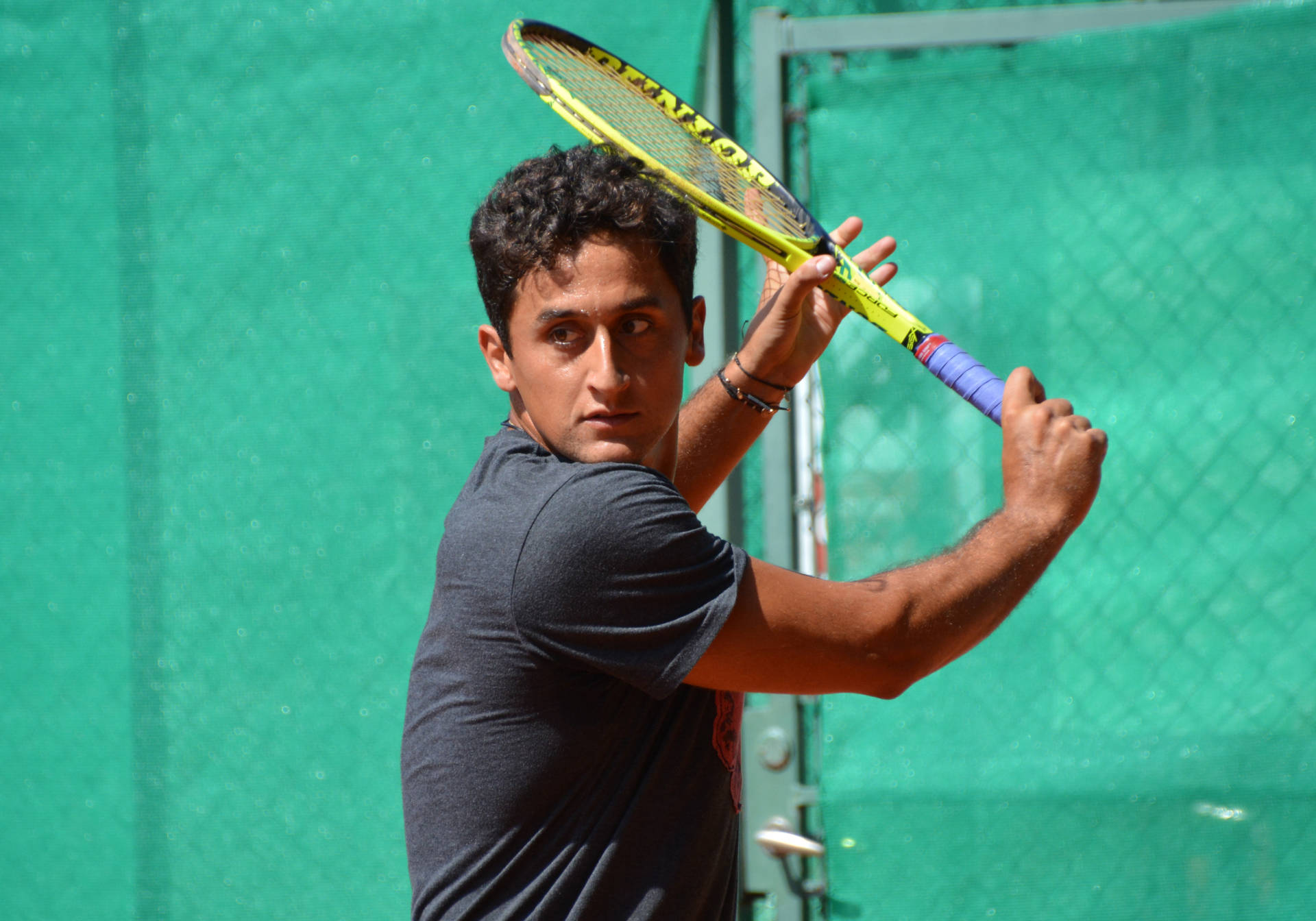 Nicolas Almagro With Strong Swing