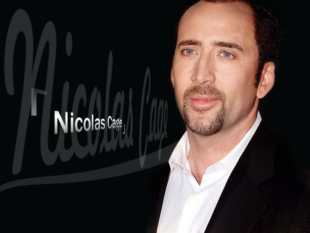 Nicolas Cage Black Background. Background