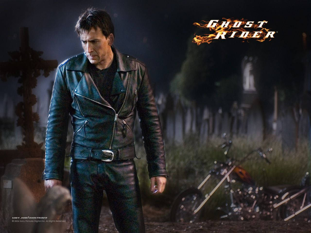 Nicolas Cage Ghost Rider Background
