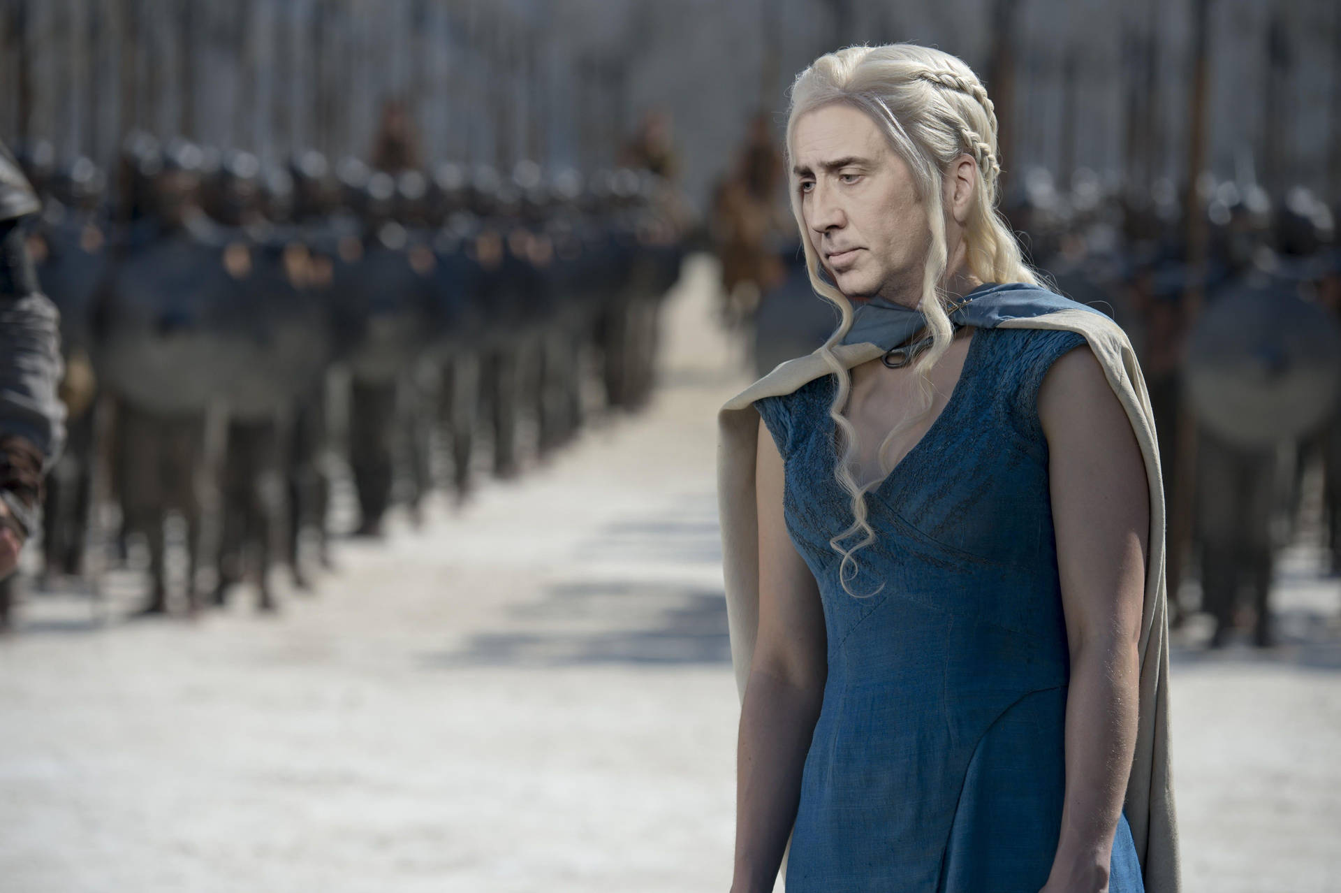 Nicolas Cage Meme Daenerys Targaryen Background