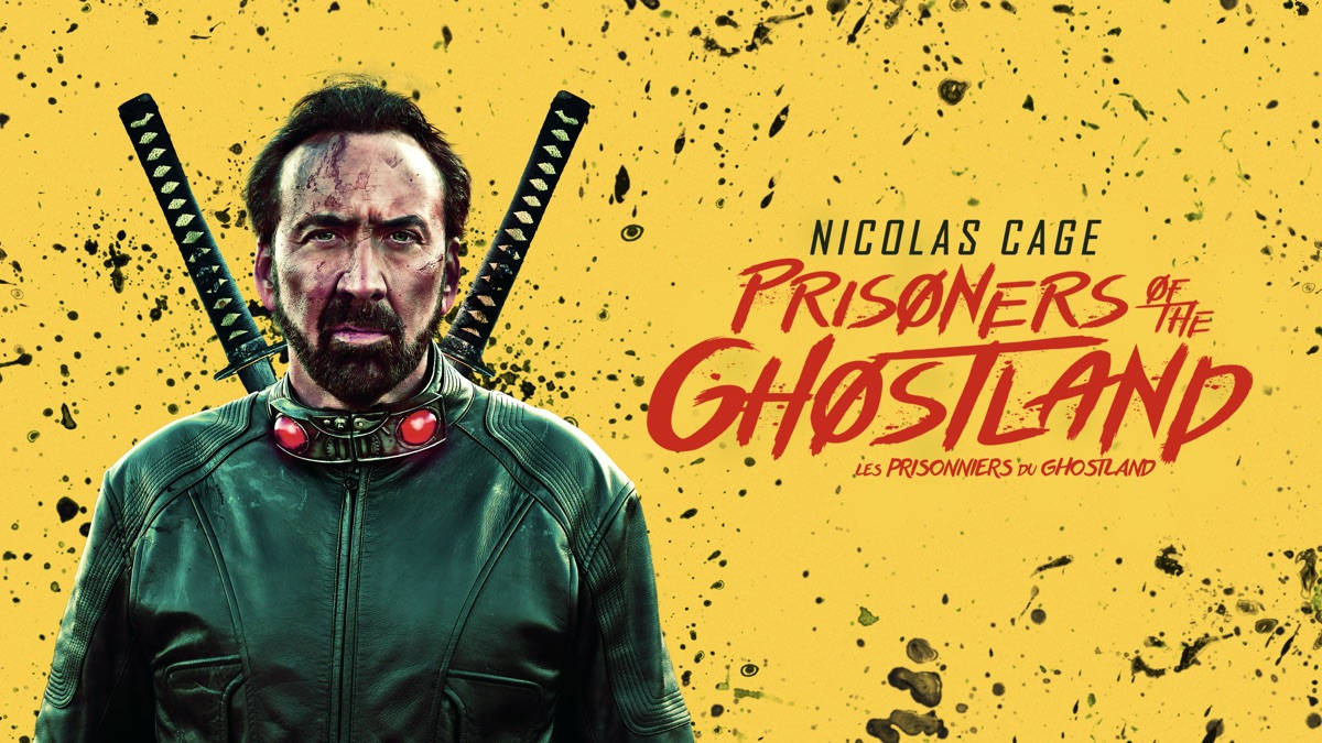Nicolas Cage Prisoners Of The Ghostland Cover Background
