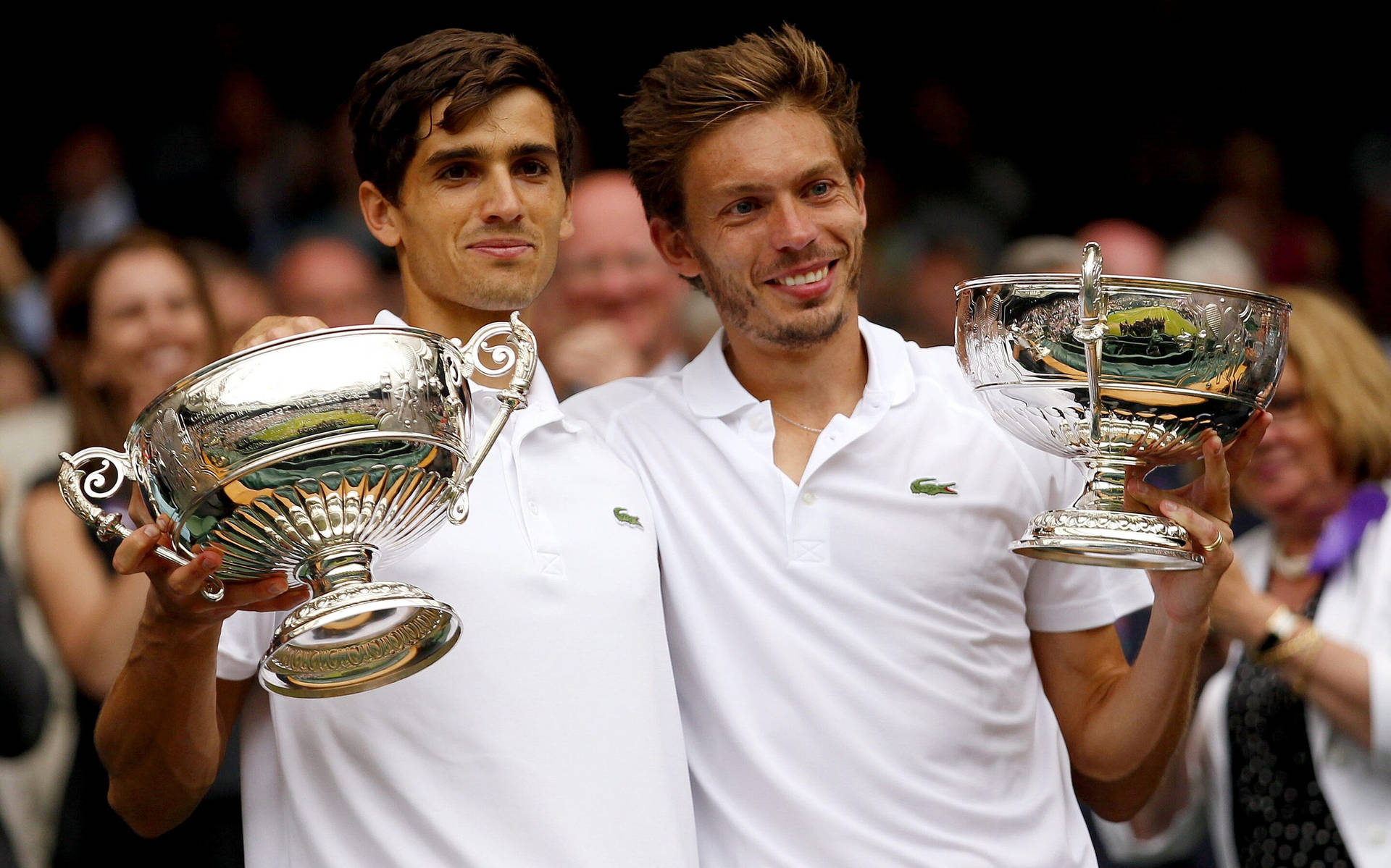 Nicolas Mahut And Doubles Partner