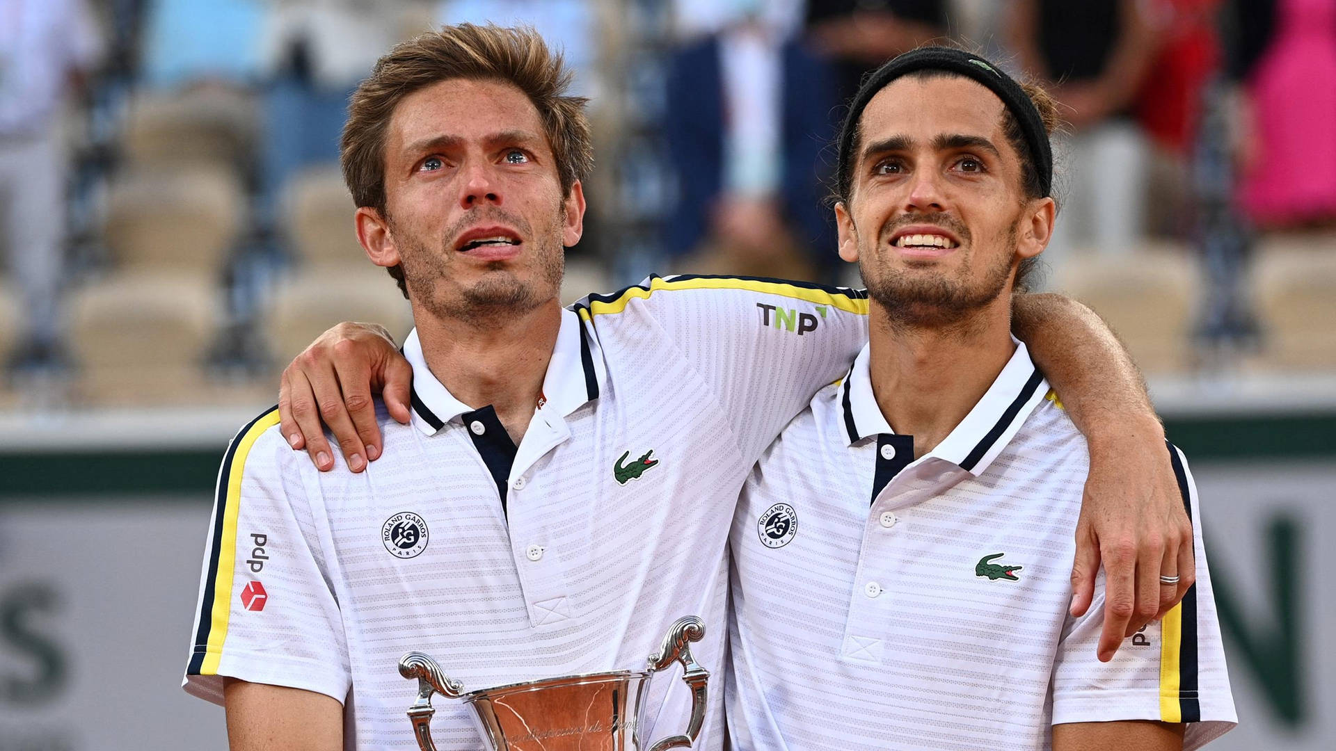 Nicolas Mahut Arms Around Herbert