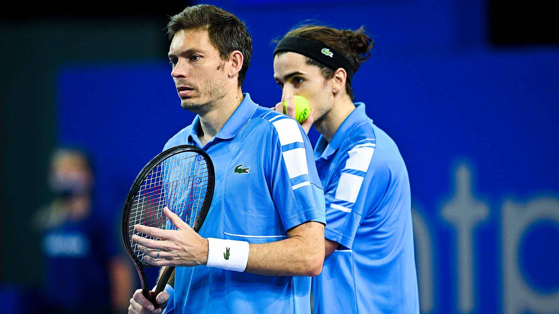 Nicolas Mahut Focused And Serious